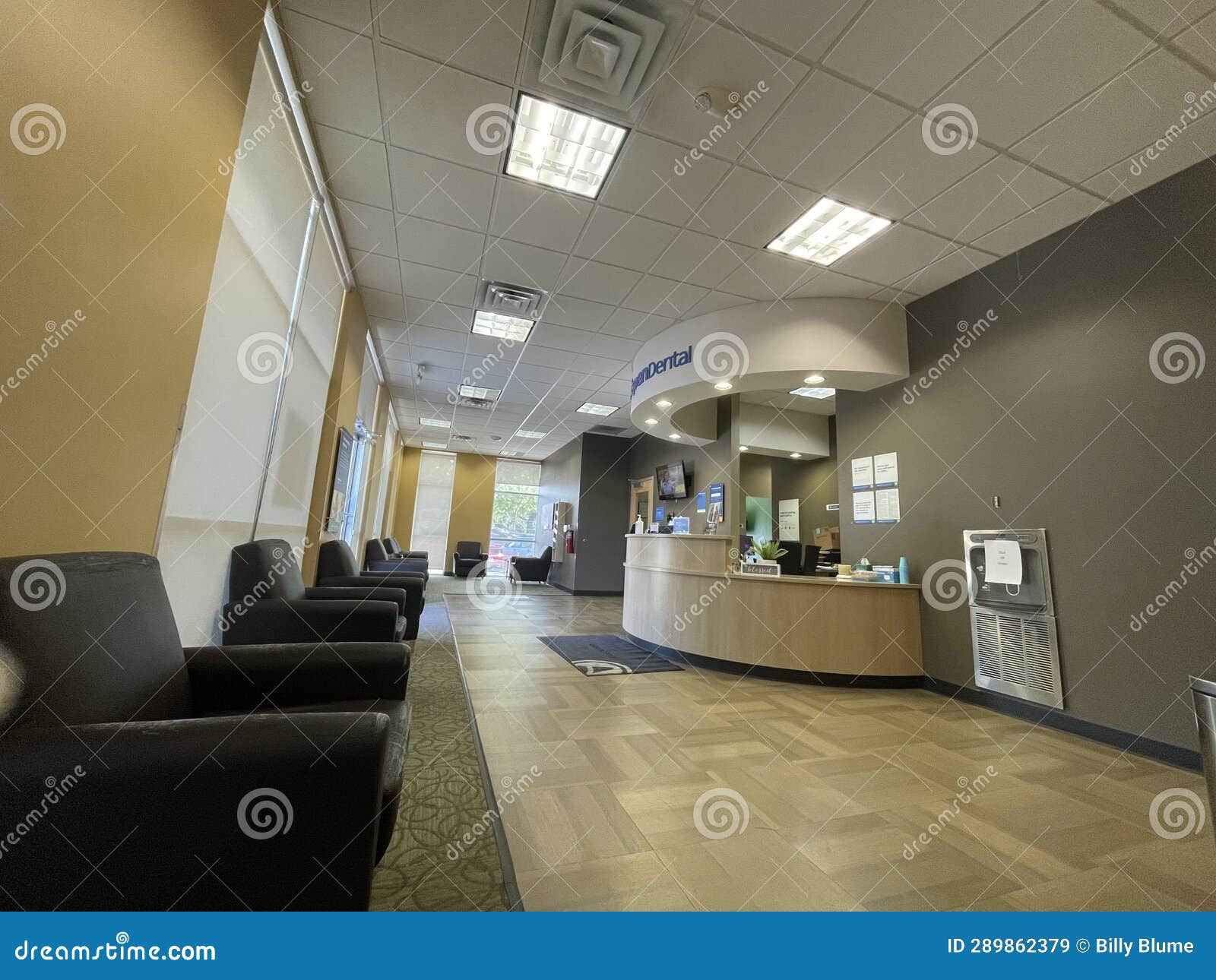 Dentist Office Open Space Wide View Editorial Stock Image Image of