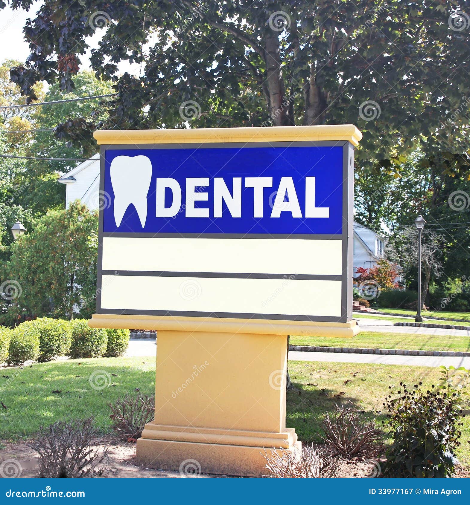 dentist office sign