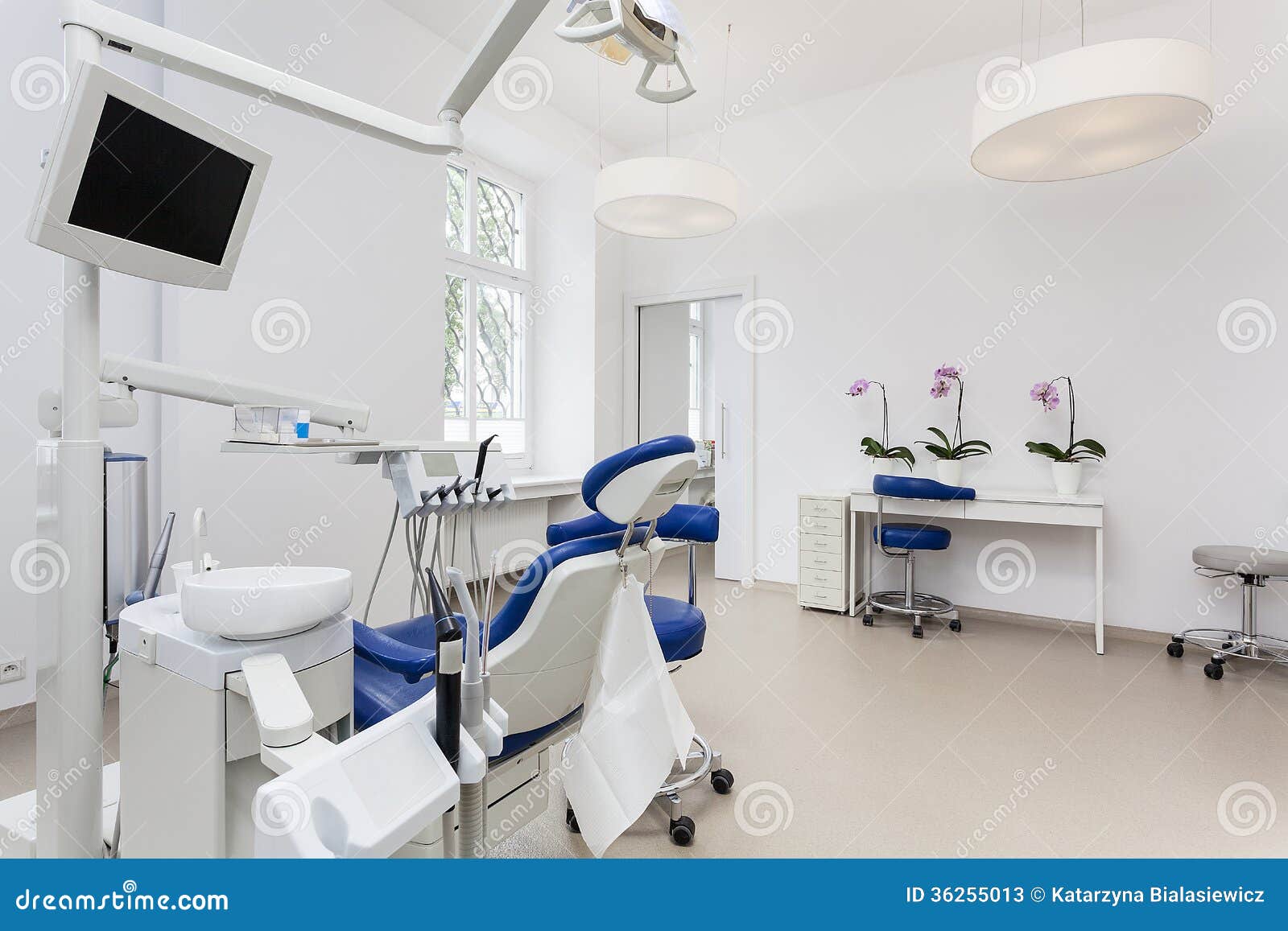 Dentist room stock image. Image of indoors, dentistry 36255013