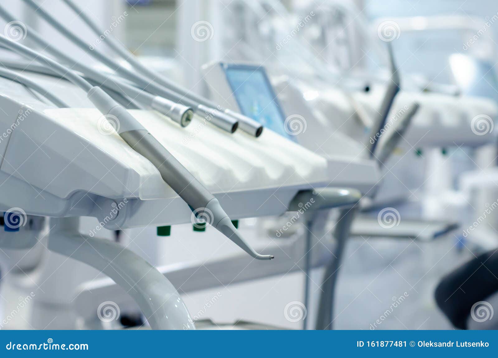 Dentist`s Office, Dentist Medical Instruments. Dentist Tools Stock Image Image of interior