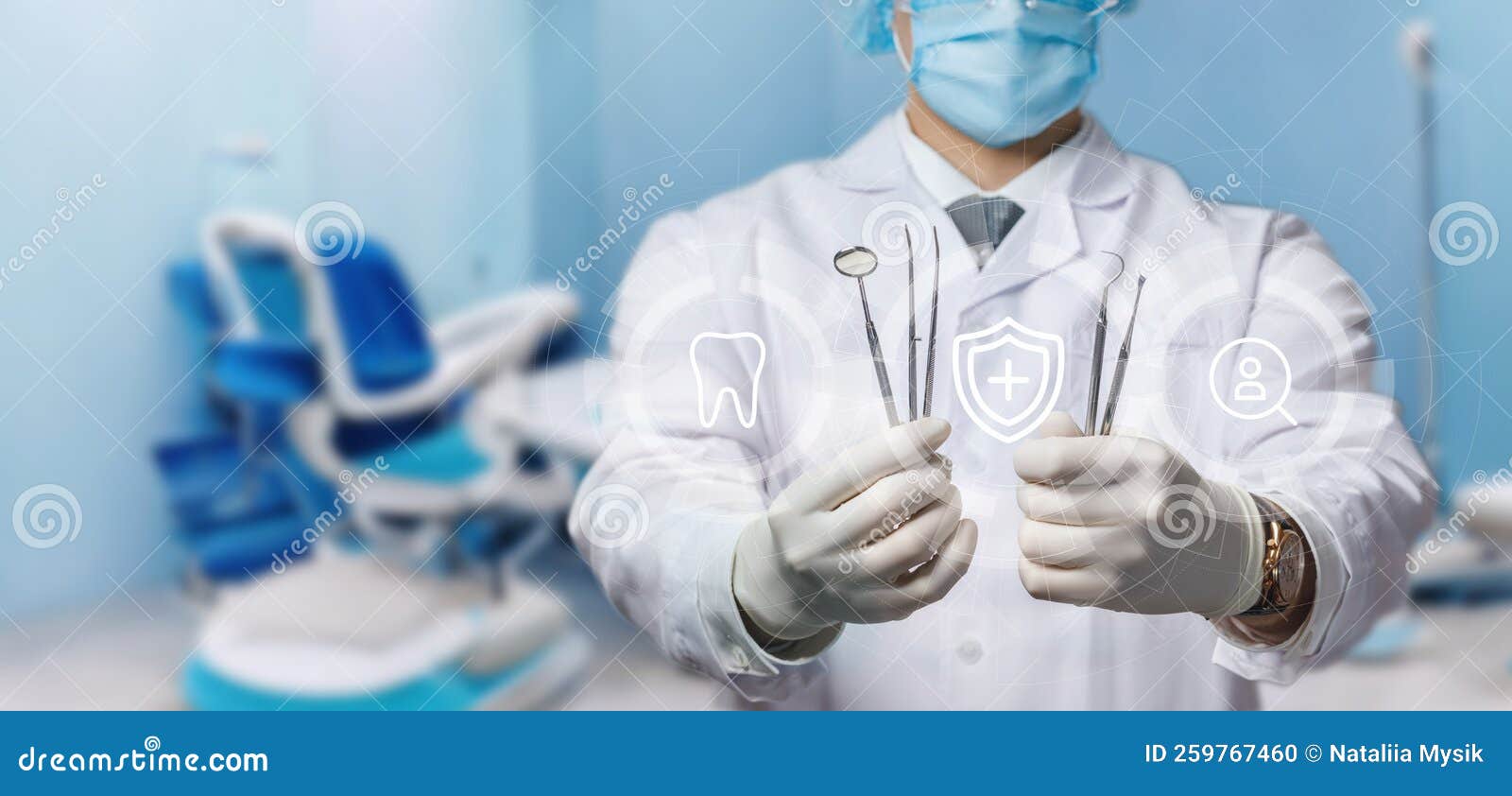 Dentist service concept stock photo. Image of medical 259767460