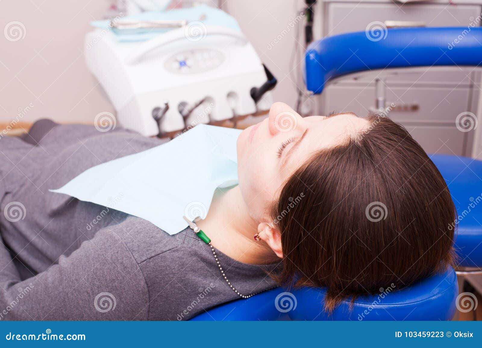 Treatment in a Dental Clinic Stock Image Image of cleaning, concept 103459223
