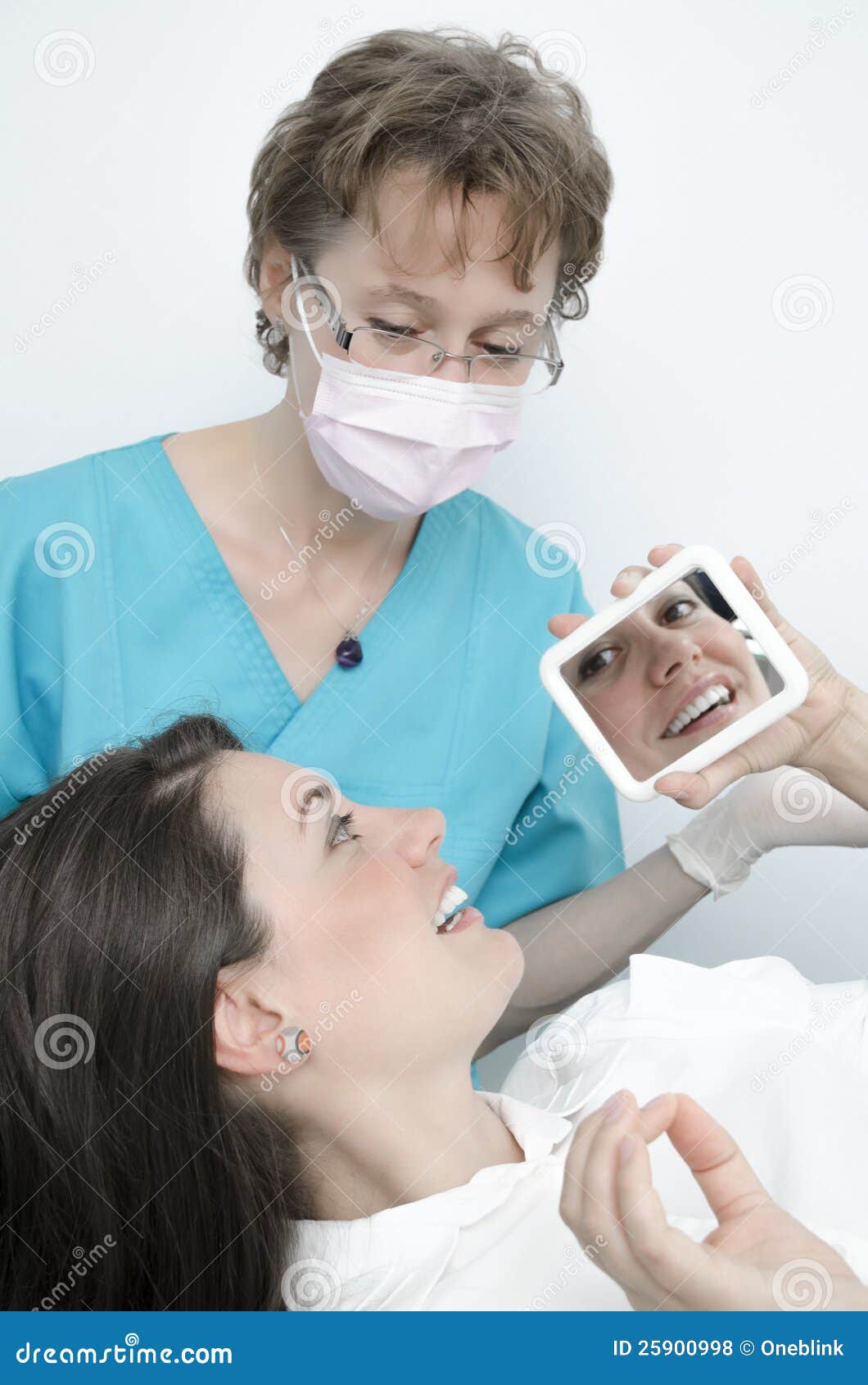 Dentist visit stock photo. Image of cure, female, hygiene 25900998