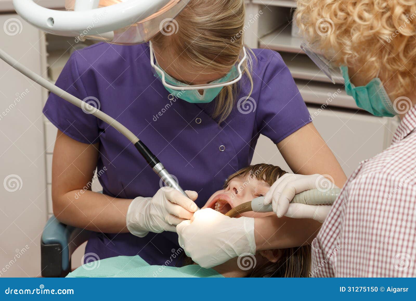 Dentist working stock photo. Image of open, stomatology 31275150