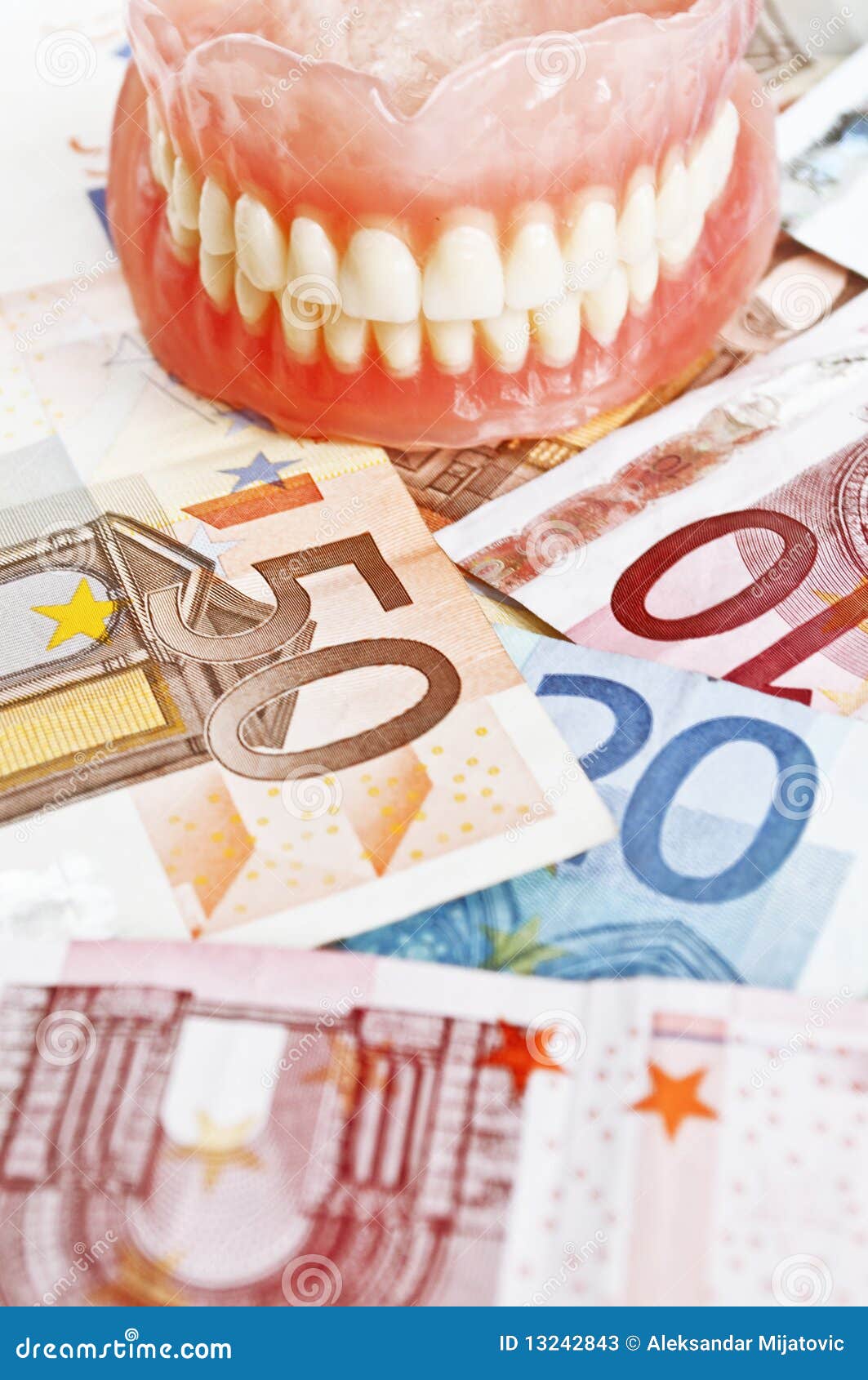 Denture costs stock image. Image of imprint, cosmetics 13242843