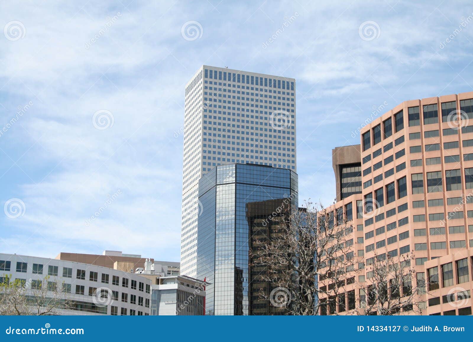 Denver Architectural Skyline Stock Image Image of beautiful, textures