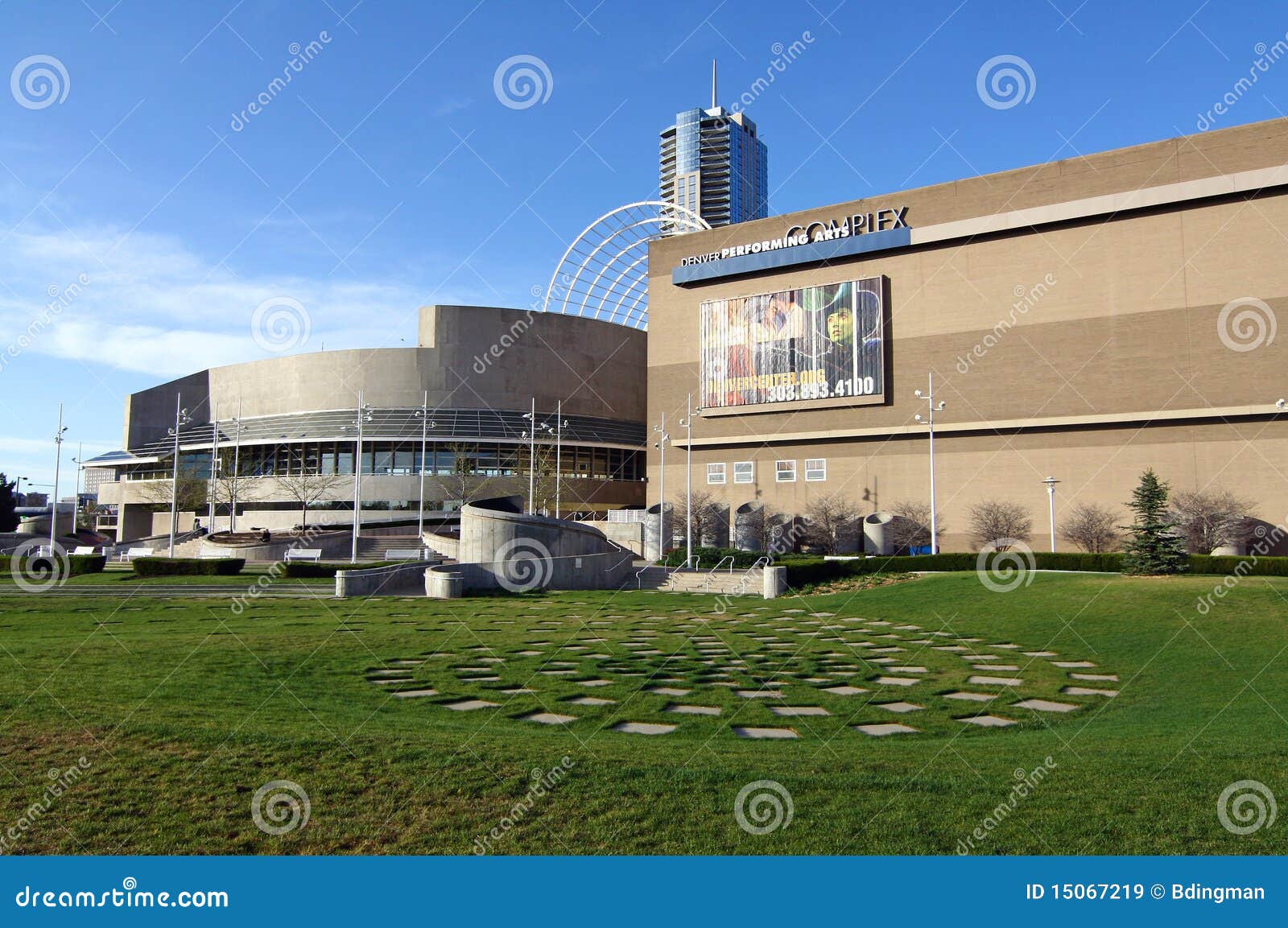 The Denver Center for the Performing Arts Editorial Stock Image Image
