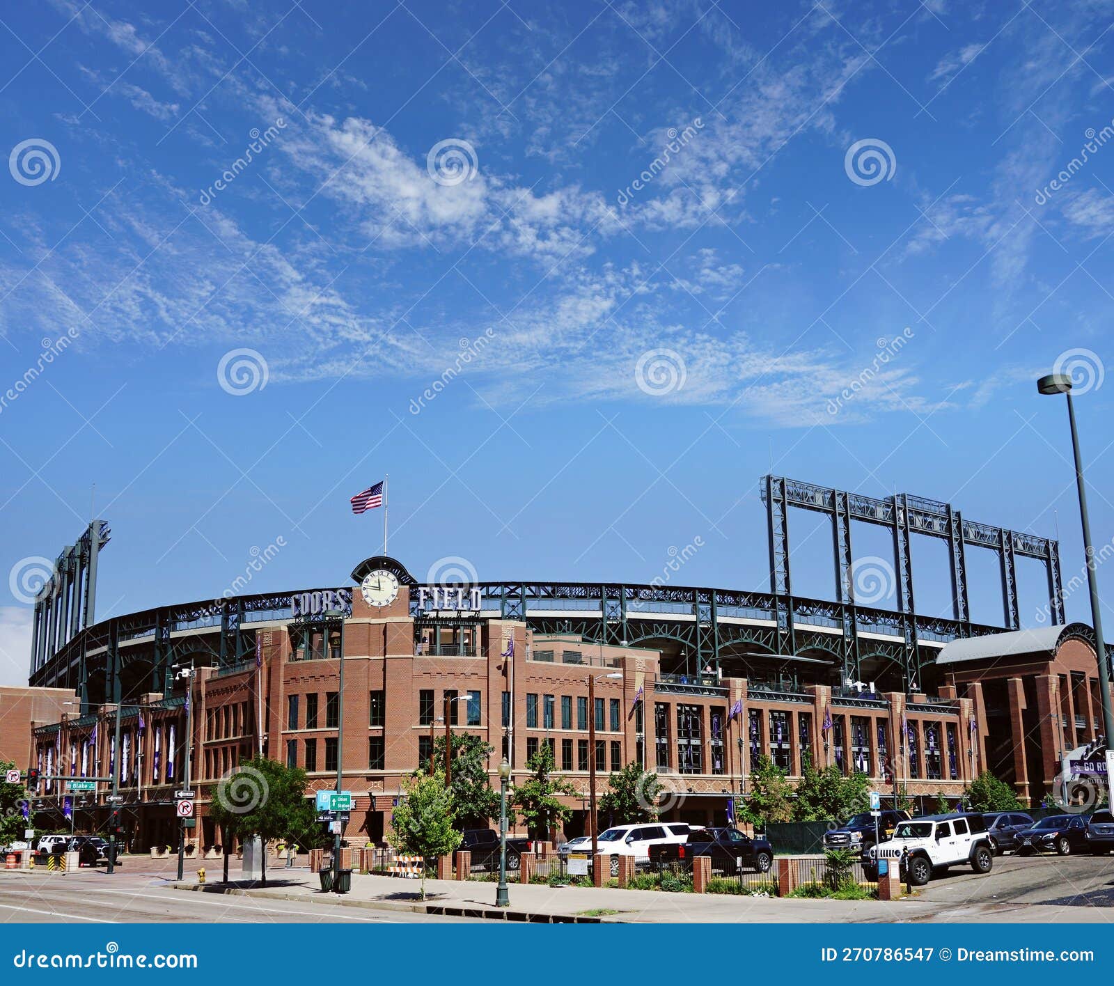 Denver, CO - USA - 8-31-2022: Coors Field in Downtown Denver, Home of the Colorado  Rockies Major League Baseball Team Editorial Photography - Image of coors,  major: 270786547