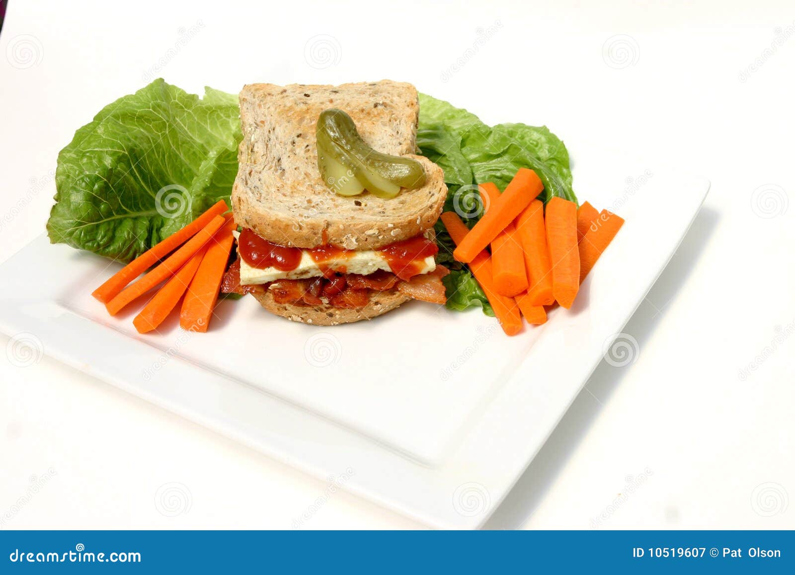 Denver Sandwich stock image. Image of lettuce, orange 10519607