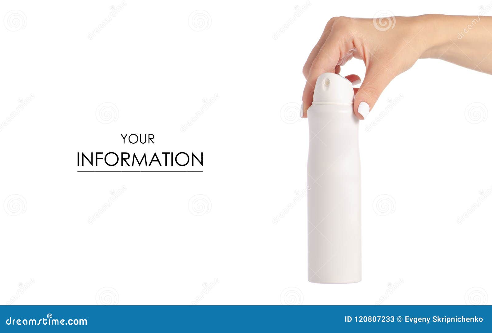 Deodorant in hands pattern stock image. Image of equipment 120807233