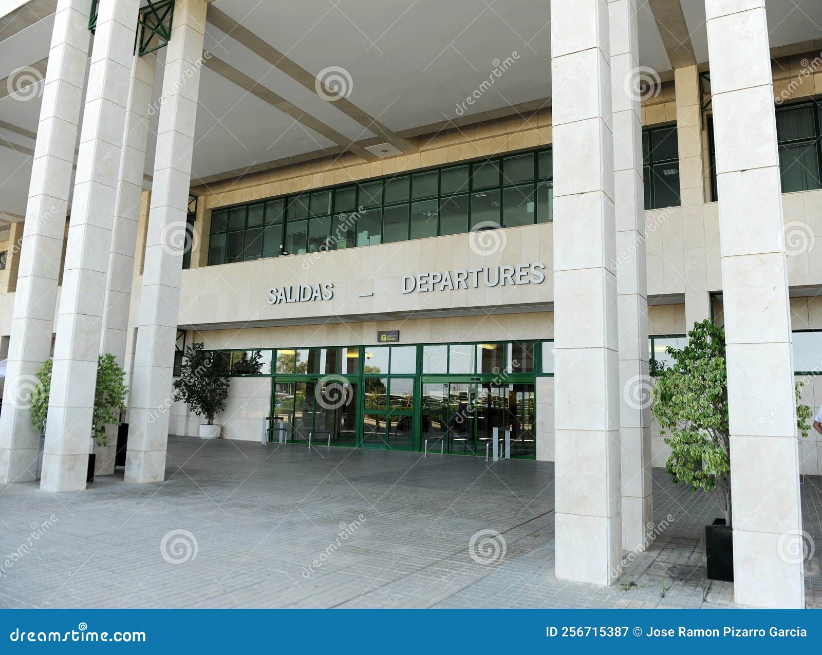 jerez de la frontera international airport terminal, andalusia, spain.