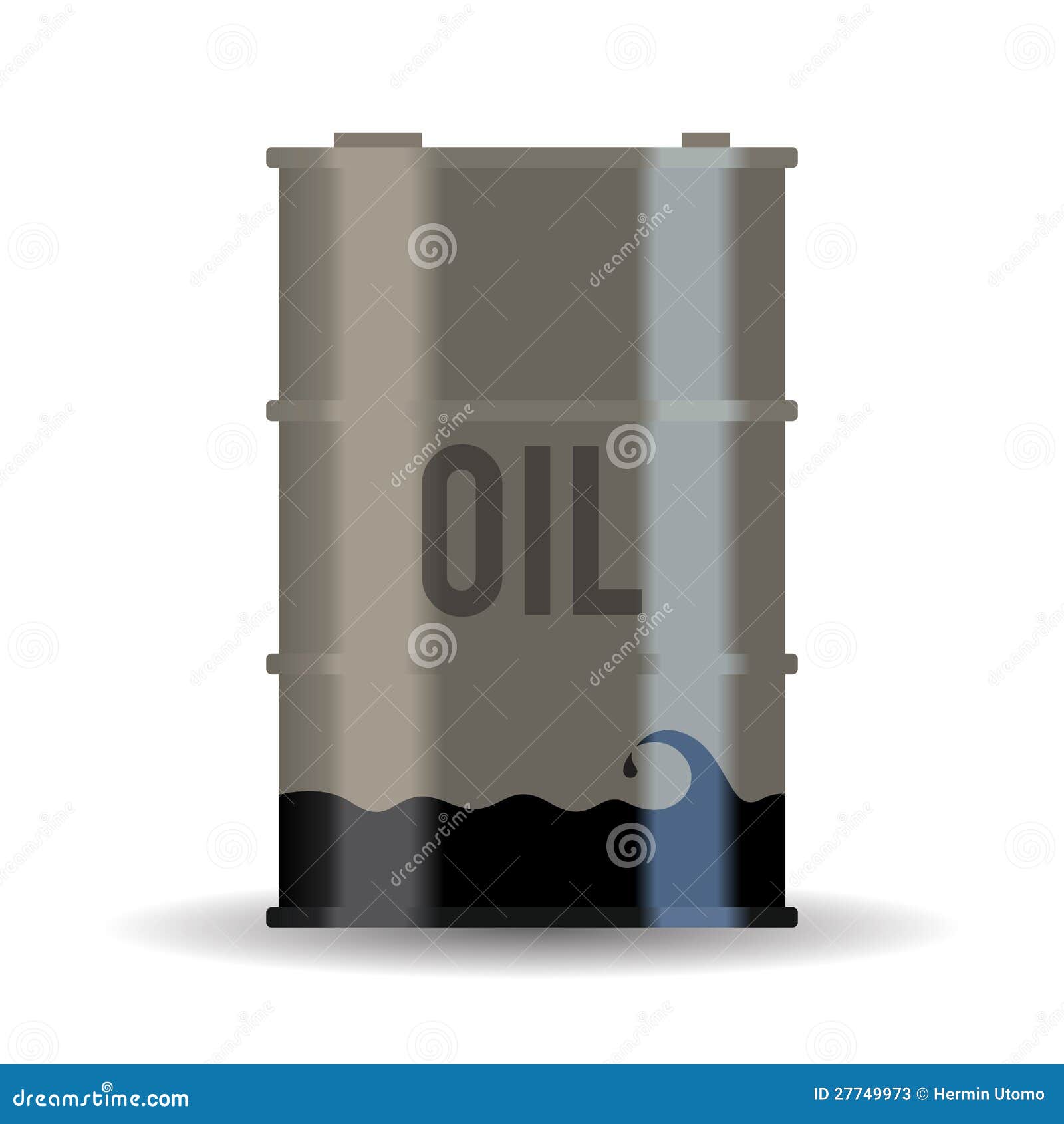 Depleted Oil Resource stock vector. Illustration of liquid 27749973
