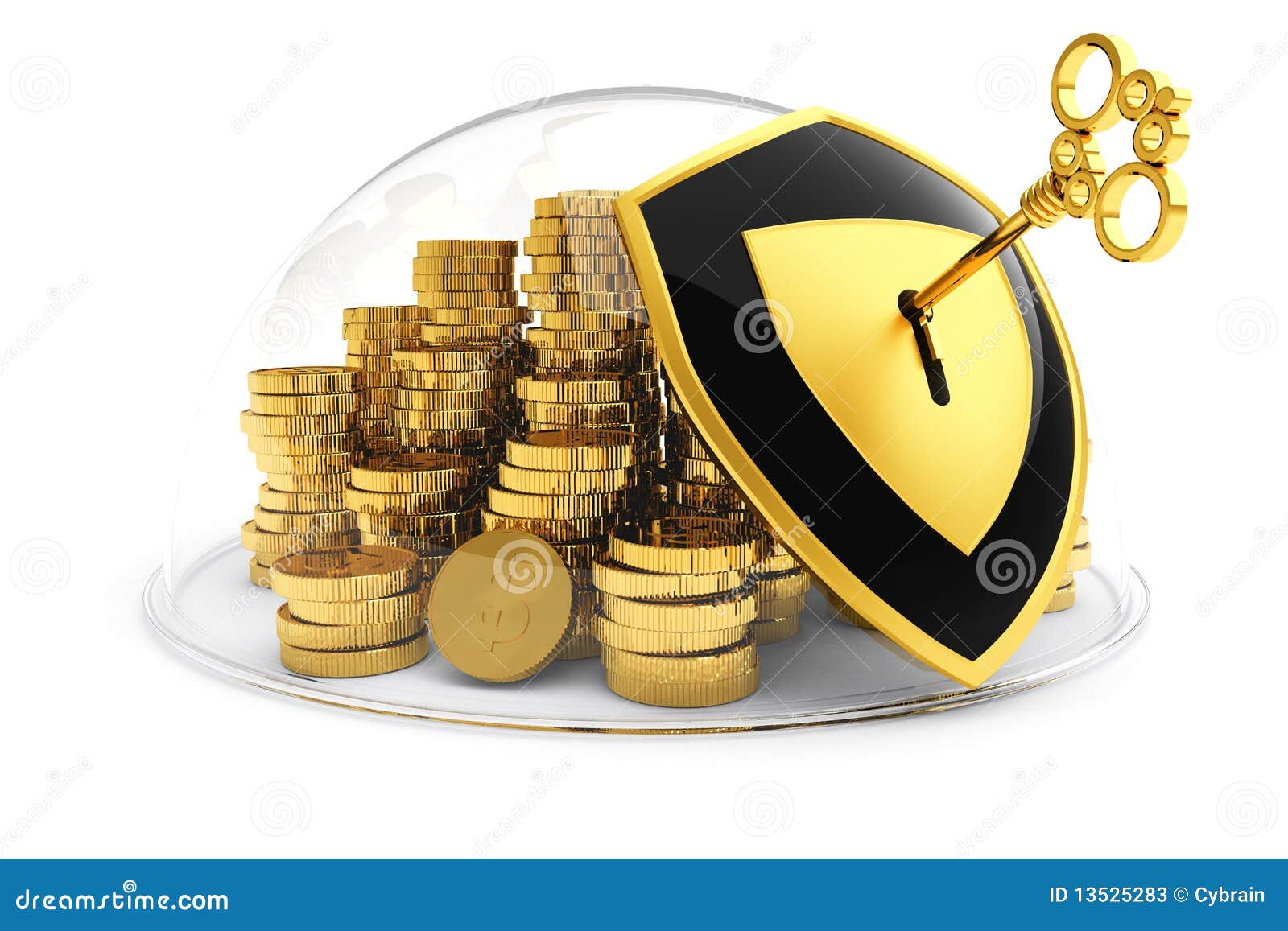 Deposit money stock illustration. Image of concept, close ...