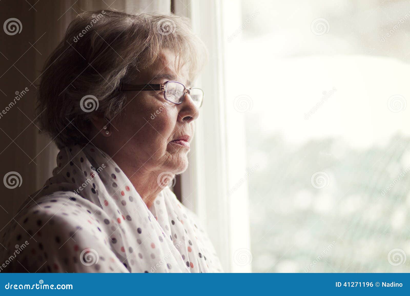 depression of a senior woman