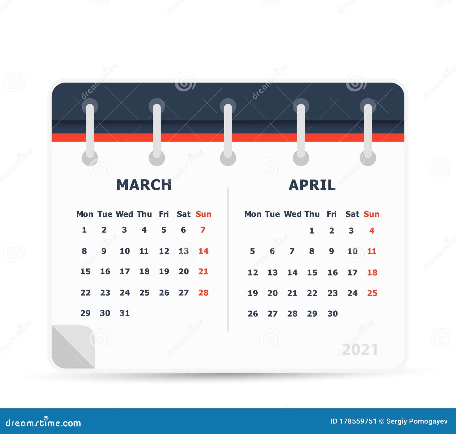 Der Im April 2021 Doppelten Kalender Kalender Ikone Des Marsch Stock Abbildung Illustration Von Datum Jahreszeit 178559751