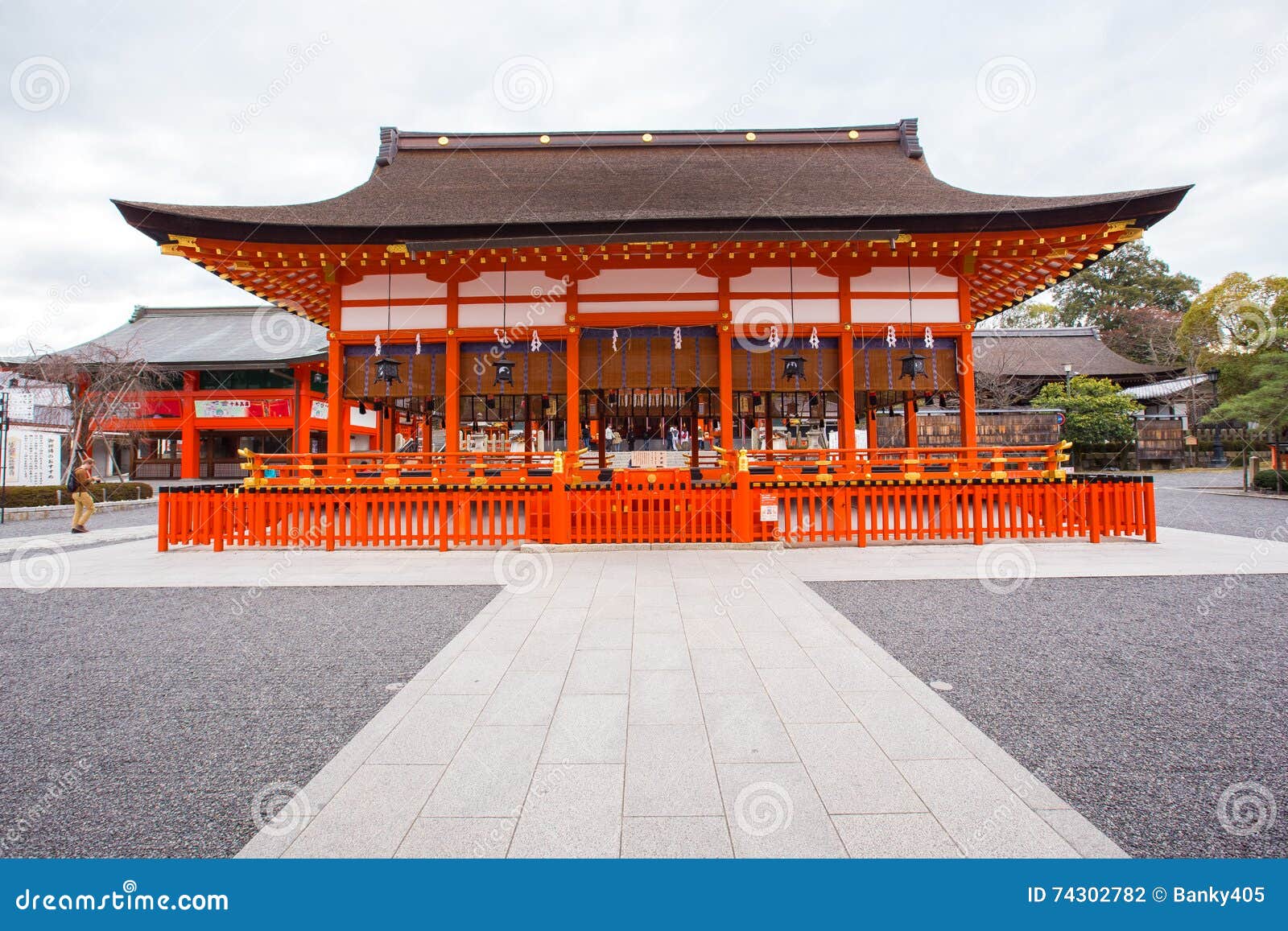 Dera kiyomizu京都寺庙. Kiyomizu-dera寺庙在京都，日本
