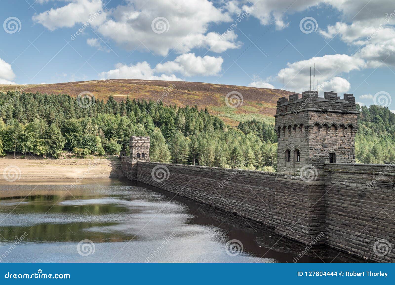 Derwent Reservoir In The Upper Derwent Valley Stock Photo Image Of Nature Ashopton