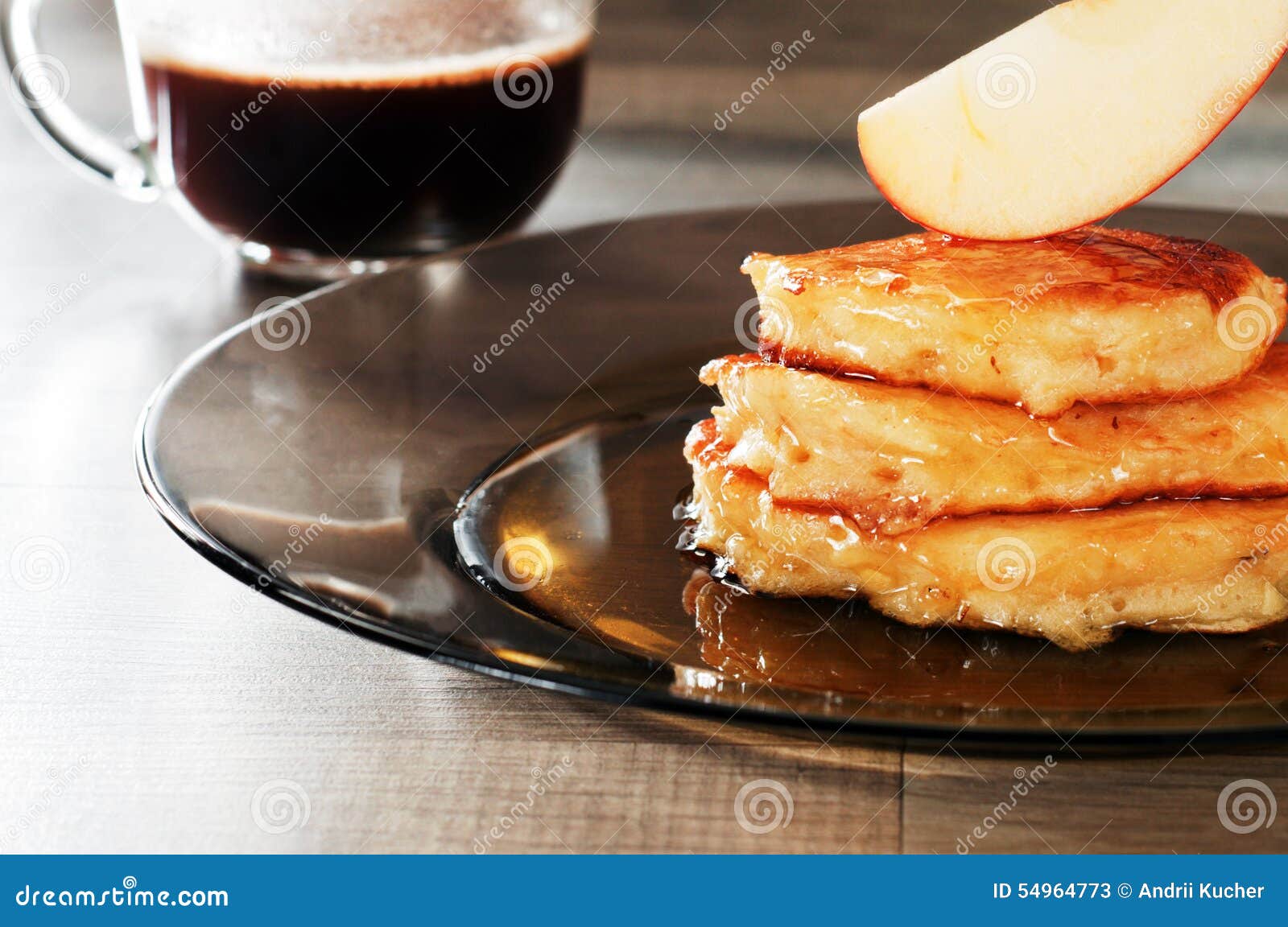 Desayuno de crepes imagen de archivo. Imagen de tarjetas 54964773