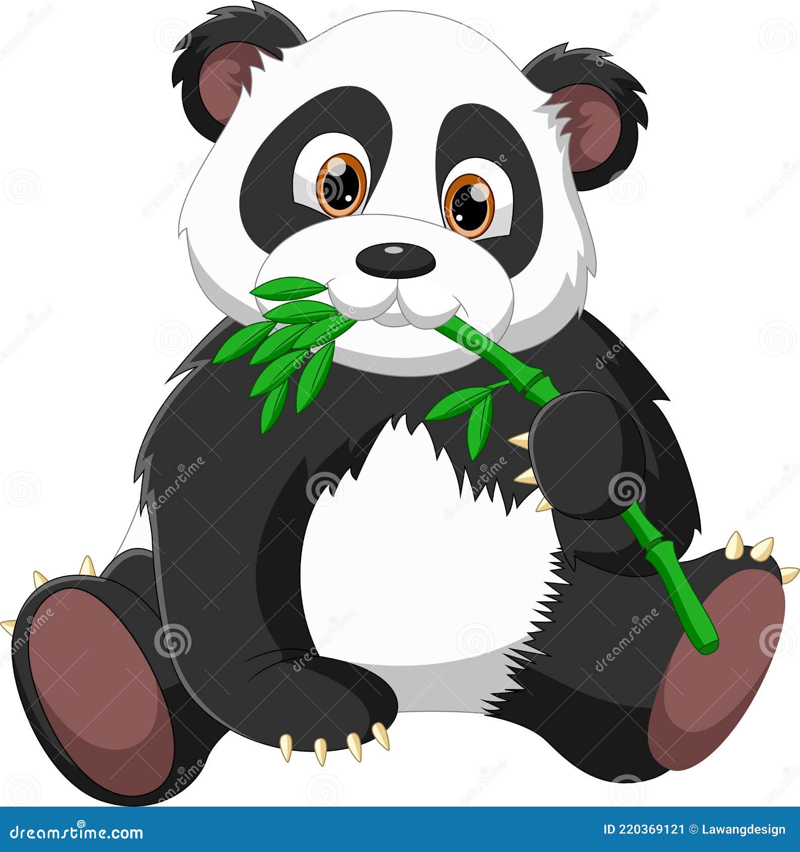 Panda Bebê Dos Desenhos Animados Com Bambu Bonito Vetor PNG , Desenho  Animado, Panda, Bebê Panda Imagem PNG e Vetor Para Download Gratuito