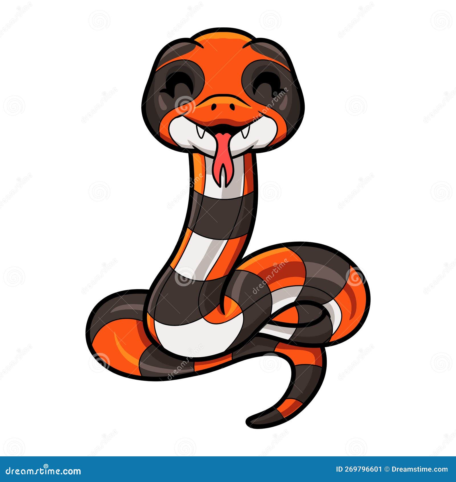 Desenho De Cobra Pequena E Fofa Vetor De Desenho Simples