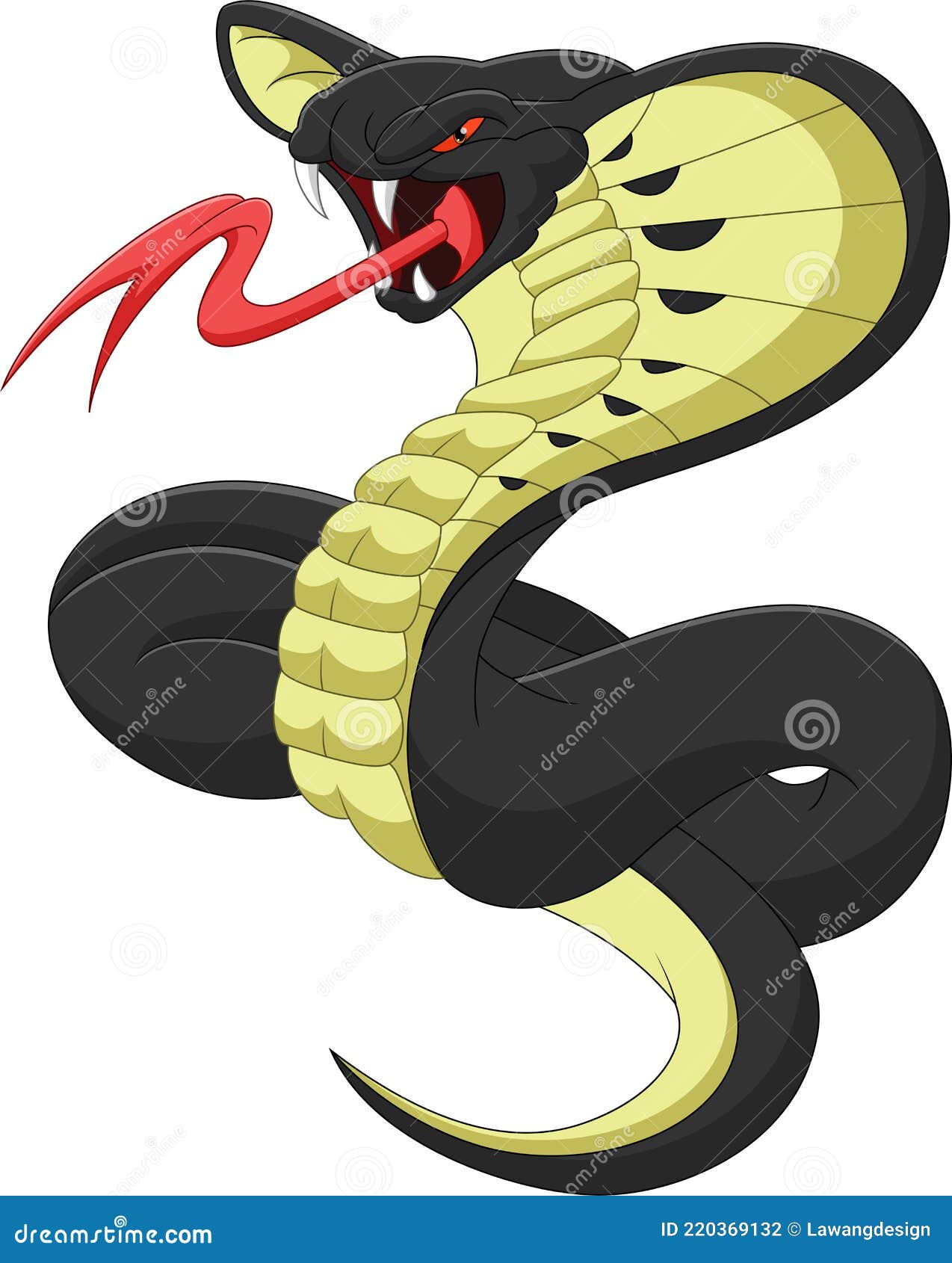 Cobra dos desenhos animados imagem vetorial de sararoom© 29175515