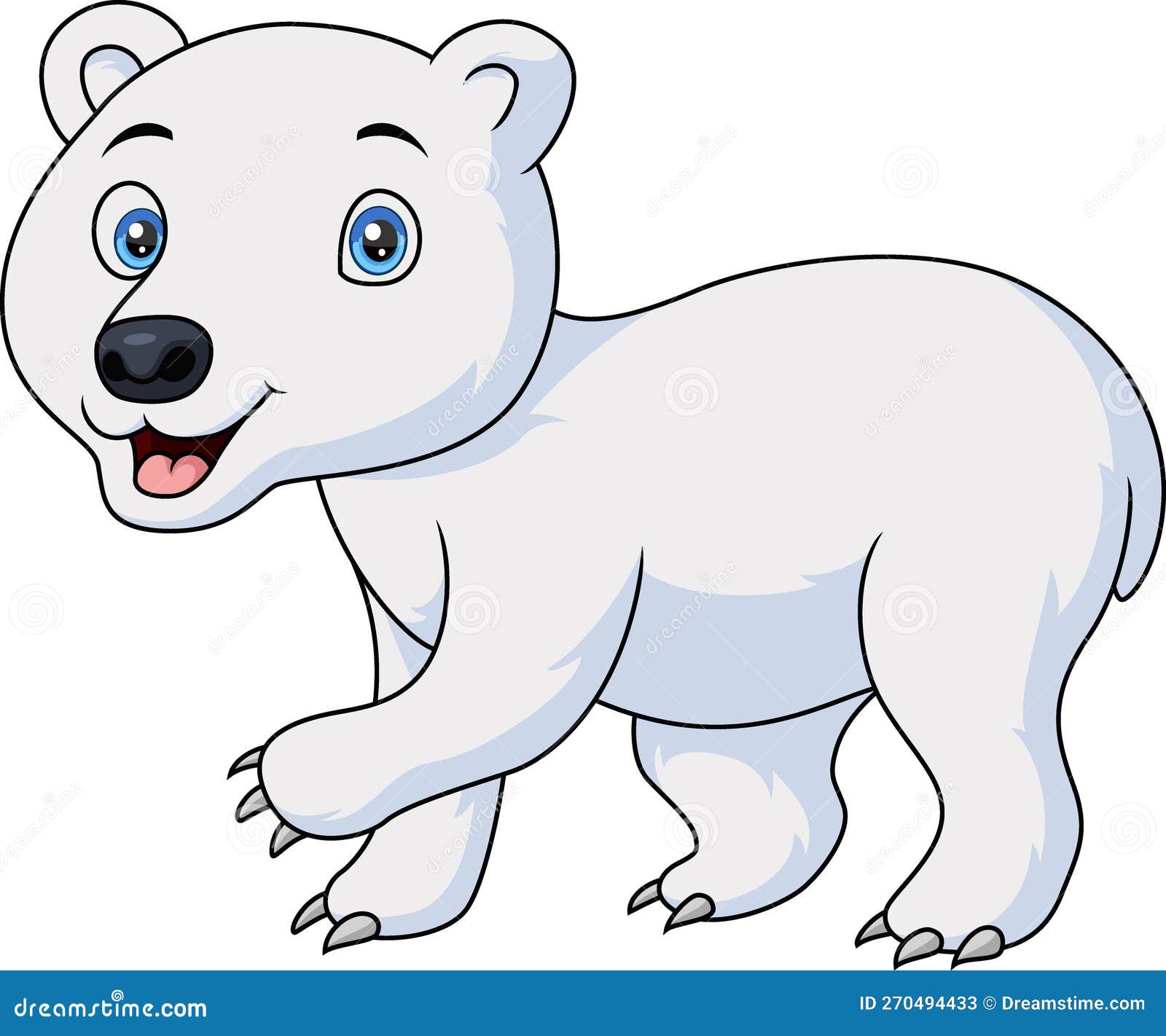 Teddy bear hand up icon ilustração bonito. personagem de desenho animado de  mascote de urso. conceito de ícone animal isolado