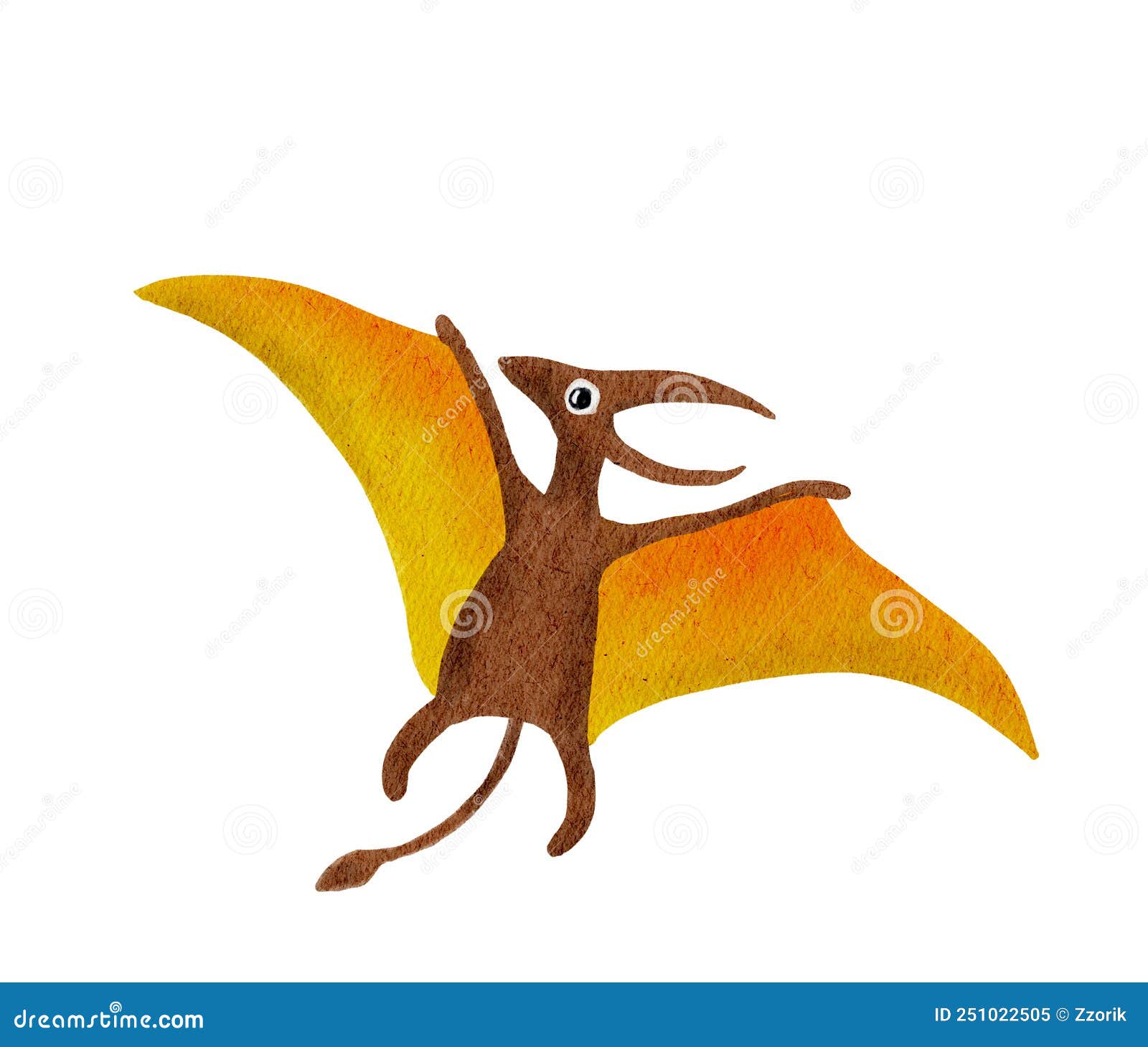 Personagem de desenho animado de dinossauro multicolorido