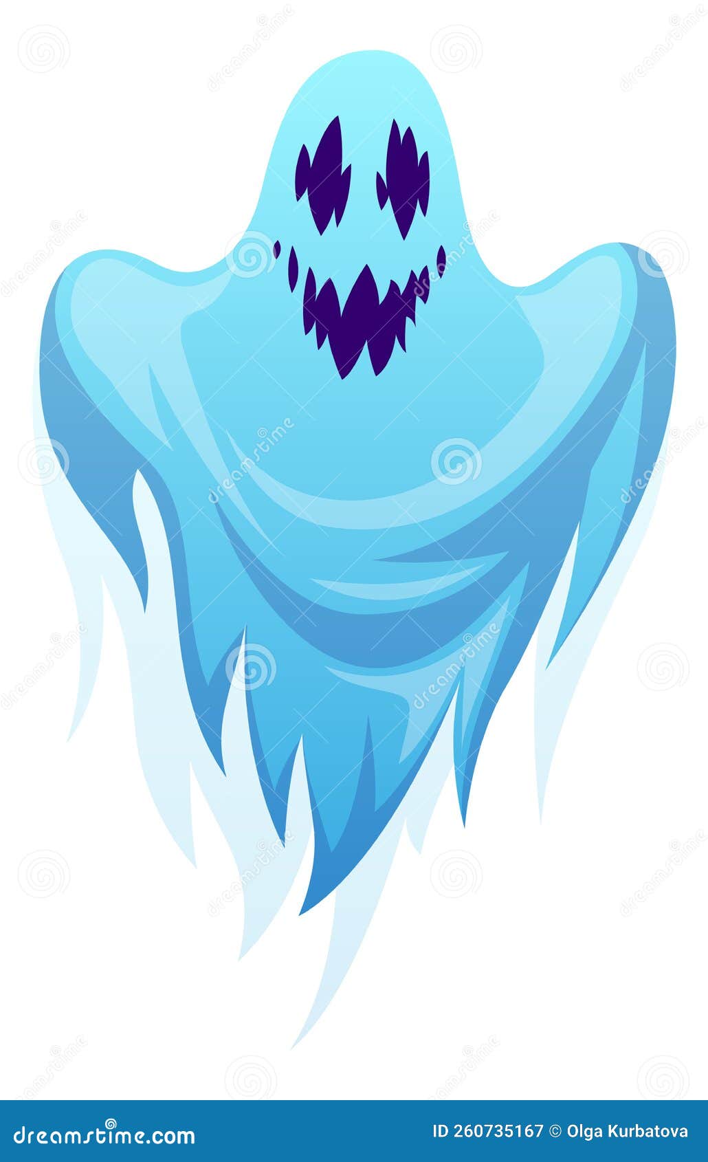 Fantasma de halloween fofo com ilustração de abóbora malvada fantasma de  desenho animado halloween