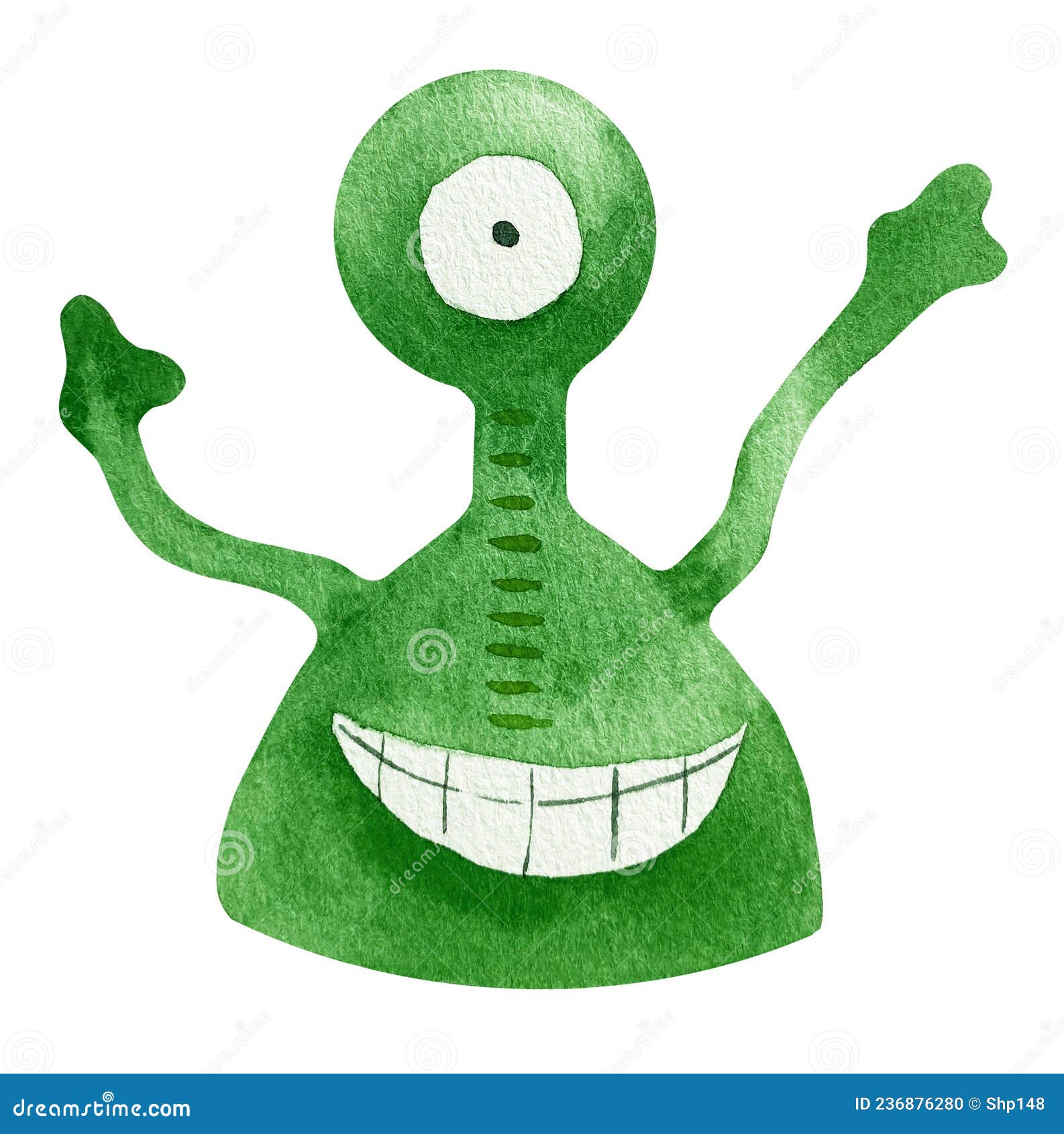 Mascote De Desenho Animado Alienígena Verde Ilustração Stock - Ilustração  de cosmos, estrangeiro: 240491083