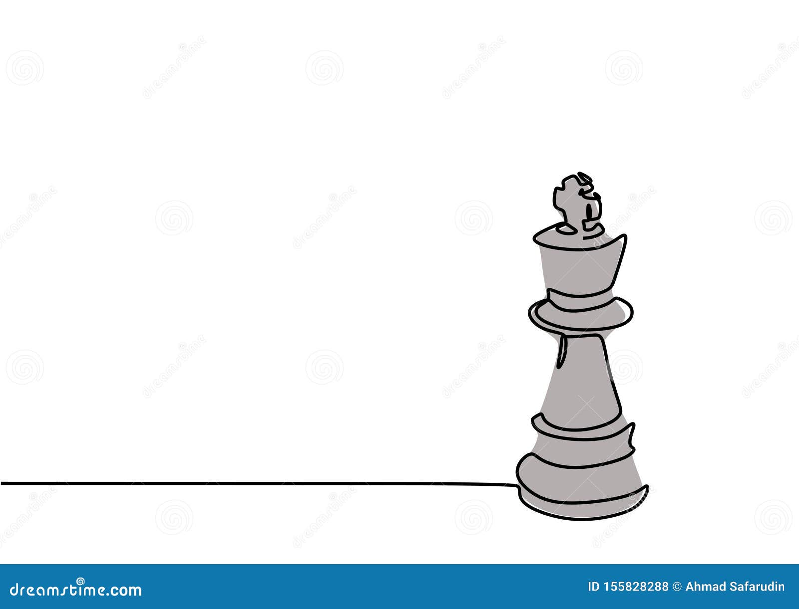 Rei Pieces Checkmate Da Xadrez Ilustração Stock - Ilustração de