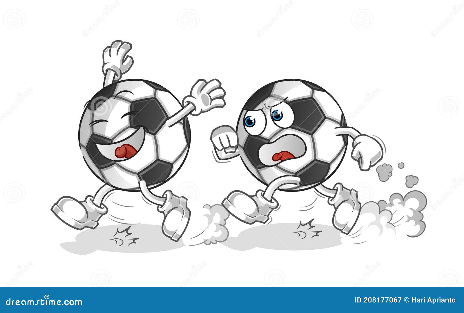 Beisebol chutando o desenho animado da bola. vetor mascote dos desenhos  animados