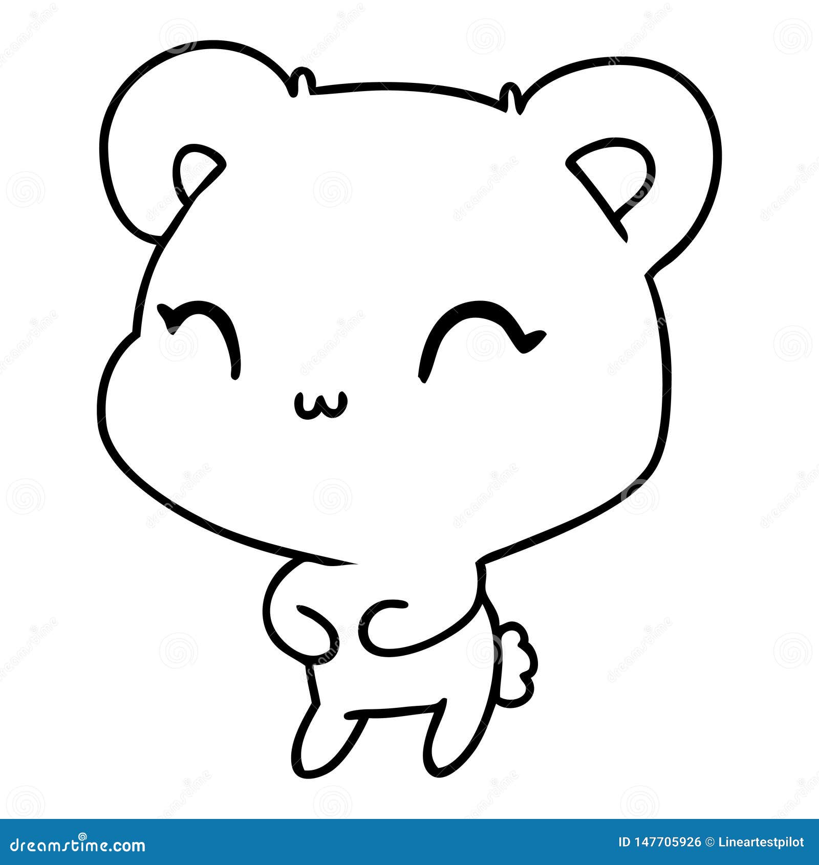 Panda kawaii desenho l desenho de animais l desenhar e colorir