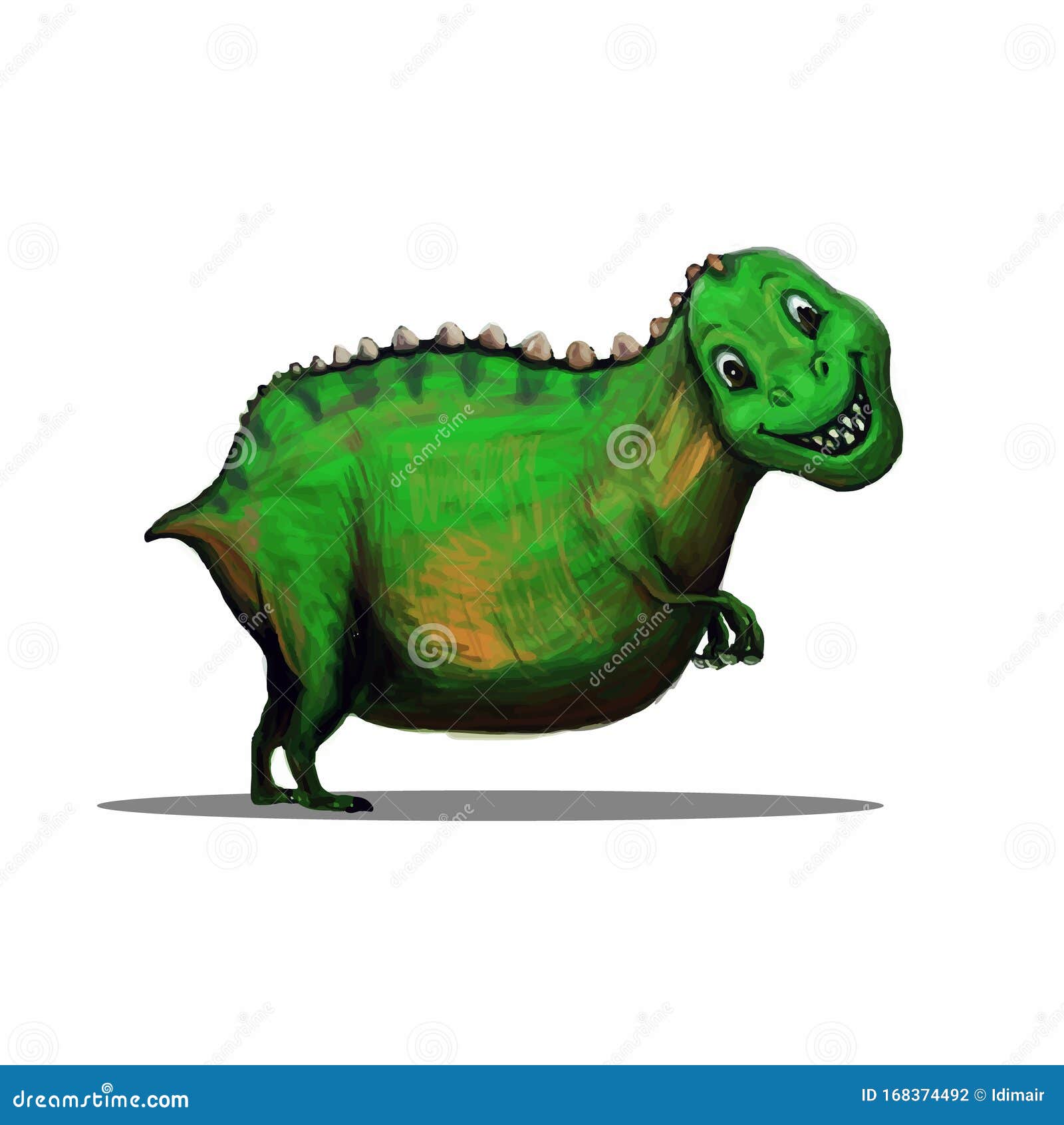 Tyrannosaurus Rex Ou Trex Dinossauro Vetor De Esboço Ilustração do