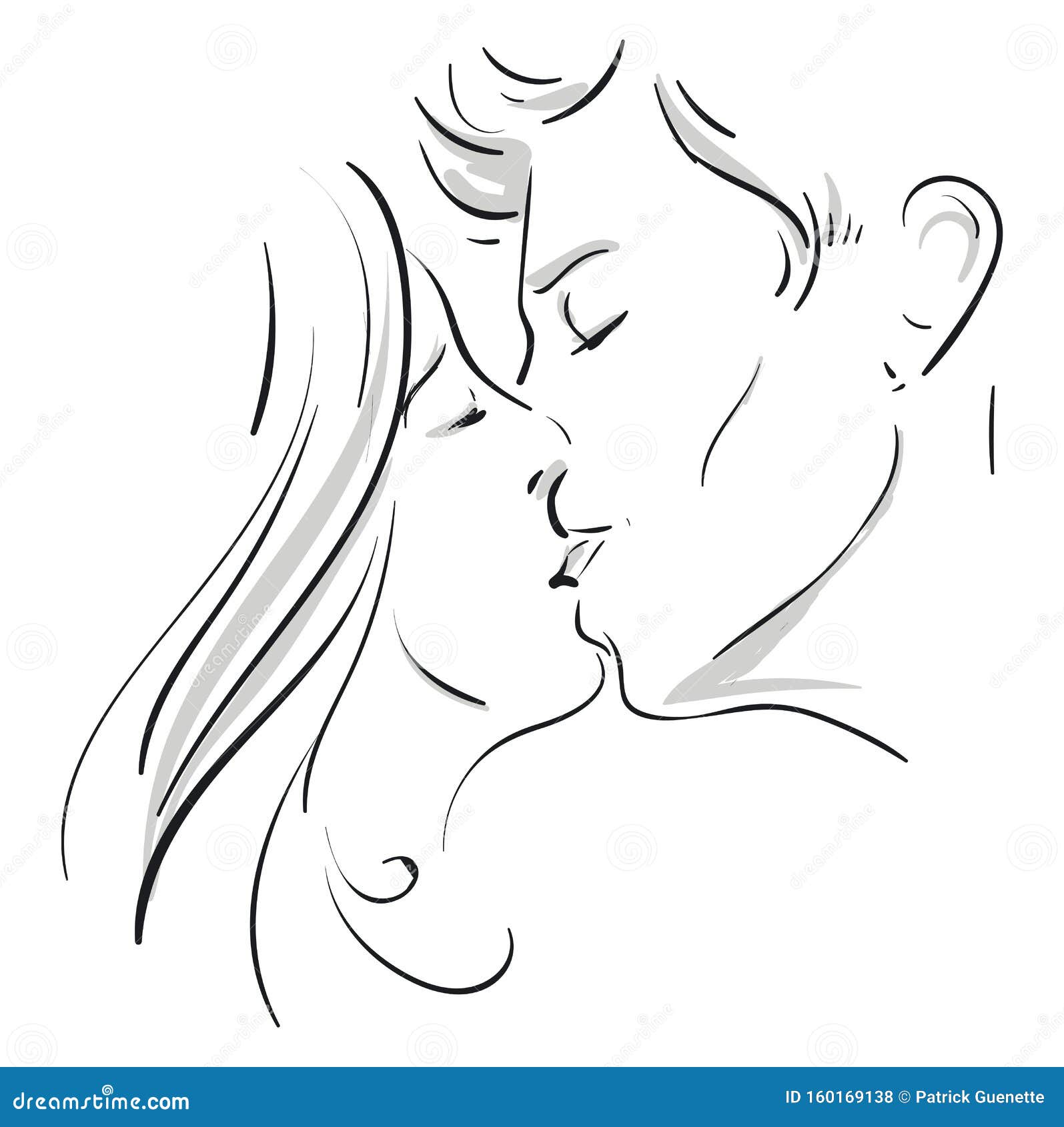 Surprise kiss  Desenhos casal bonitos, Coisas para desenhar, Beijo desenho