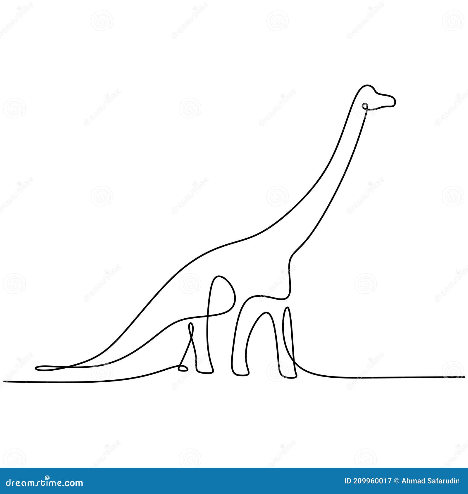 única linha contínua desenho garotinha homem das cavernas montando  brontossauro. jovem sentado nas costas do dinossauro.