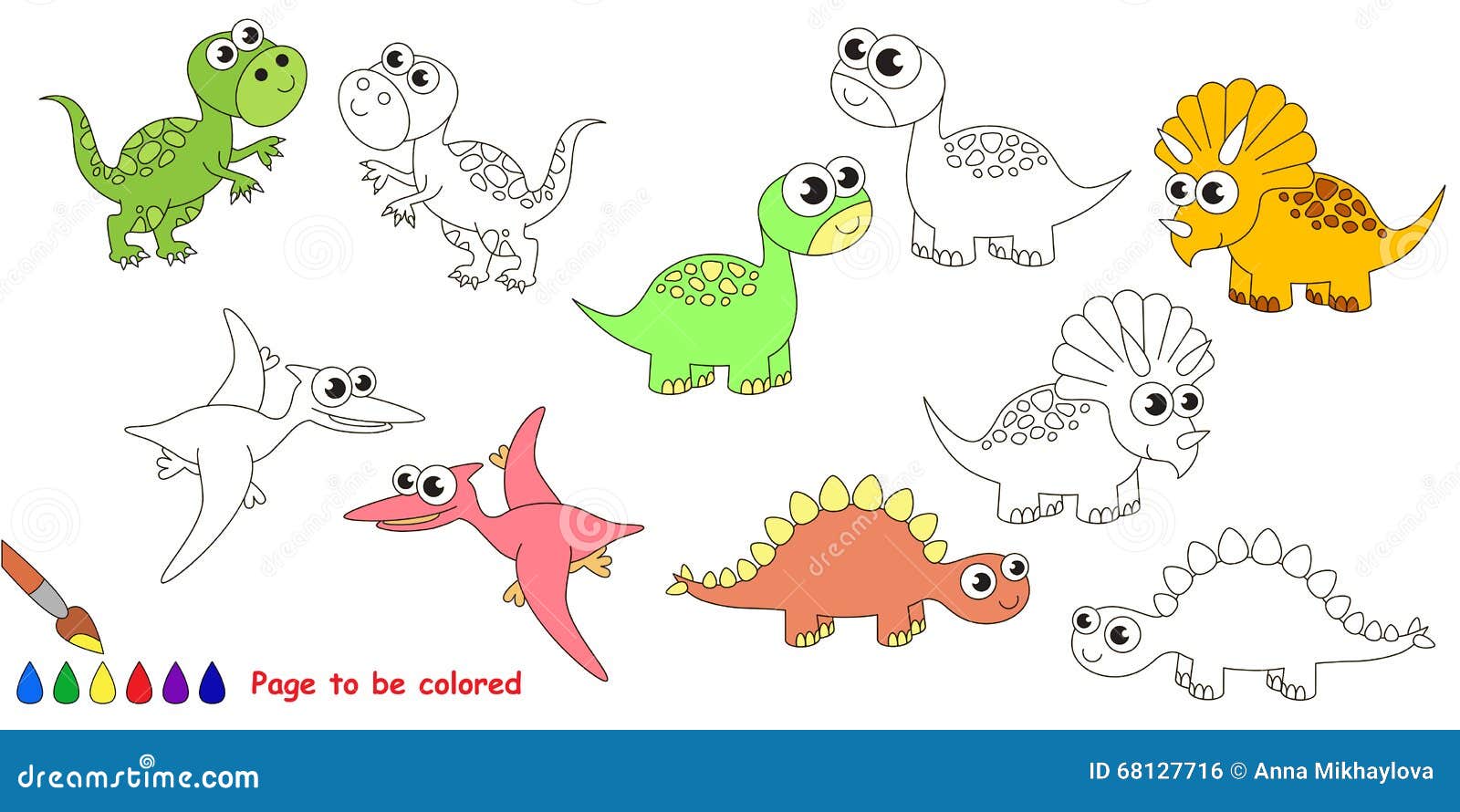 T-rex - Dinossauros - Just Color Crianças : Páginas para colorir para  crianças