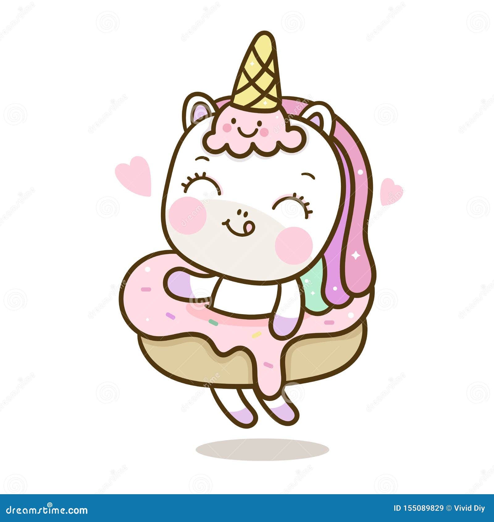 Decoração de bolo de aniversário kawaii, desenho animado marinho