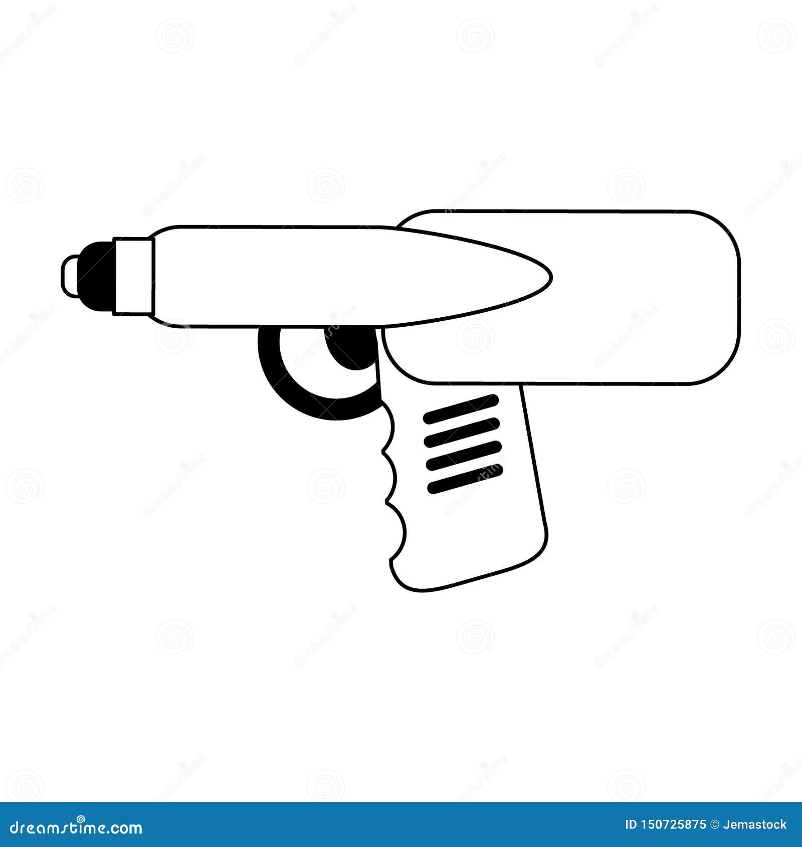 Pistola Água Dos Desenhos Animados Crianças Armas Brinquedo