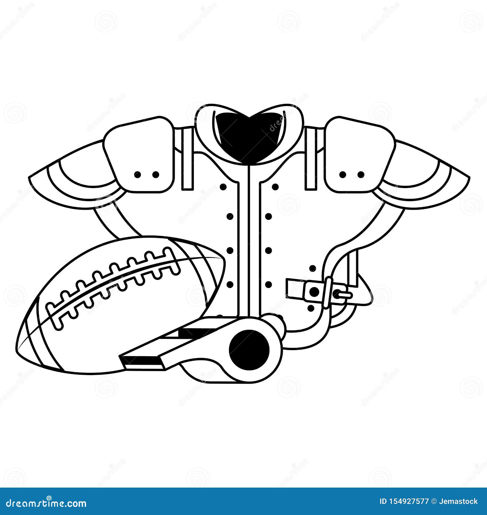 Futebol jogo de desporto desenhos animados imagem vetorial de jemastock©  262955372