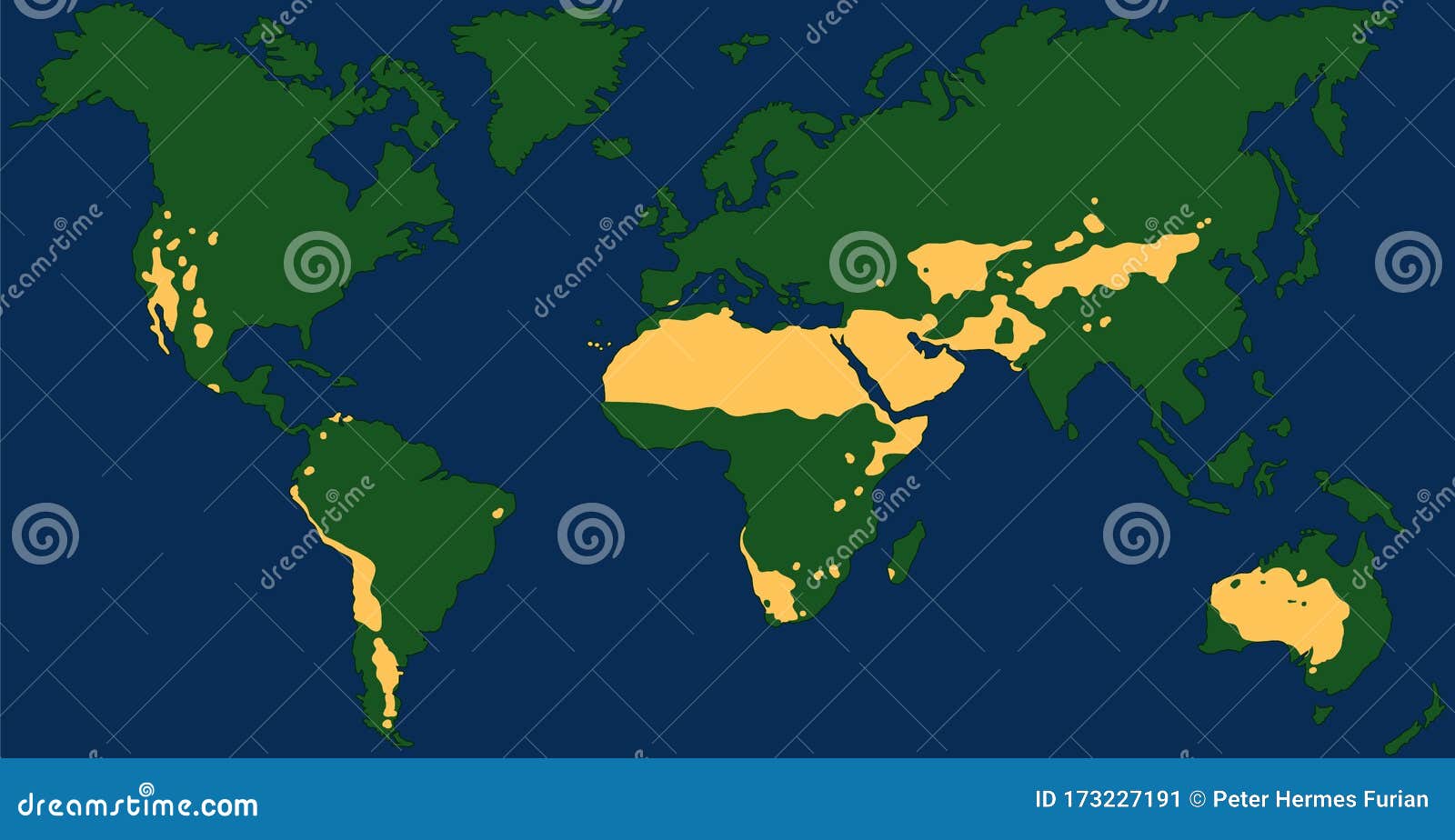 gobi desert on world map