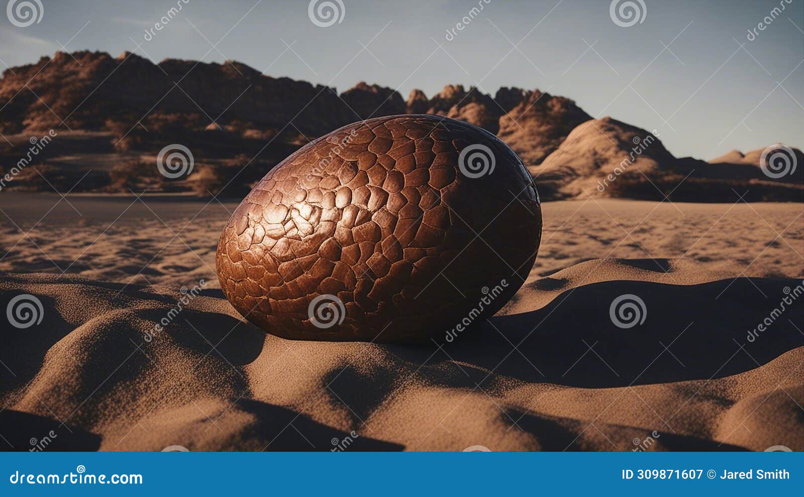 in the desert _the dinosaur egg was a phony. it pretended to be real and cool and badass,