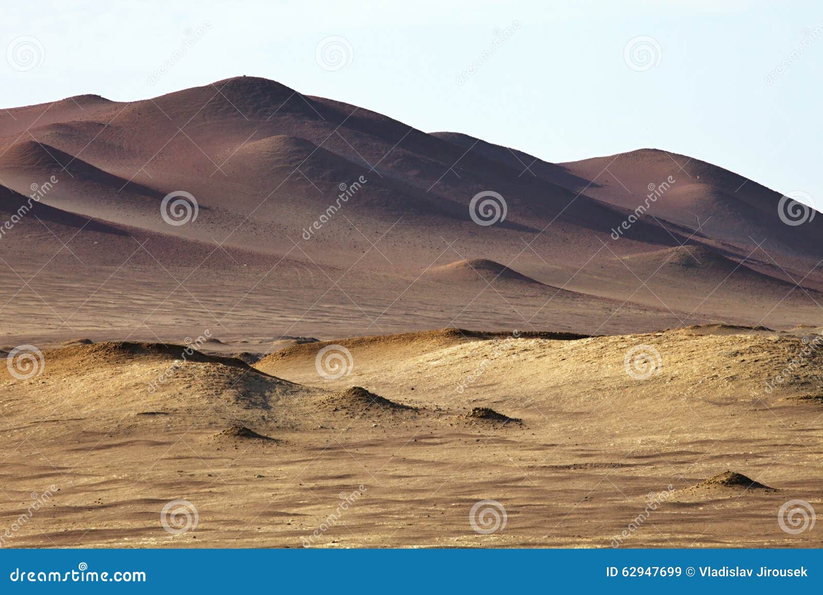 Desert Landscape Paracas, Peru Stock Image Image of america, ocean
