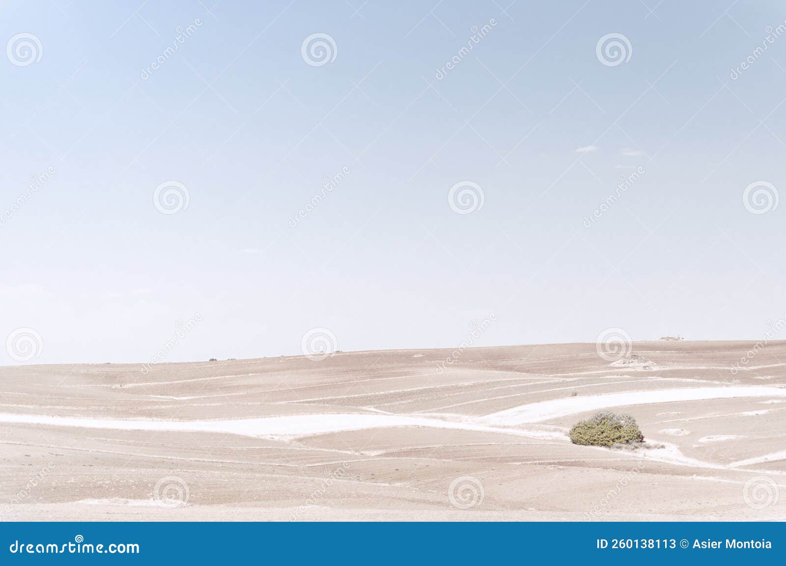 desert landscape in the south of the iberian peninsula