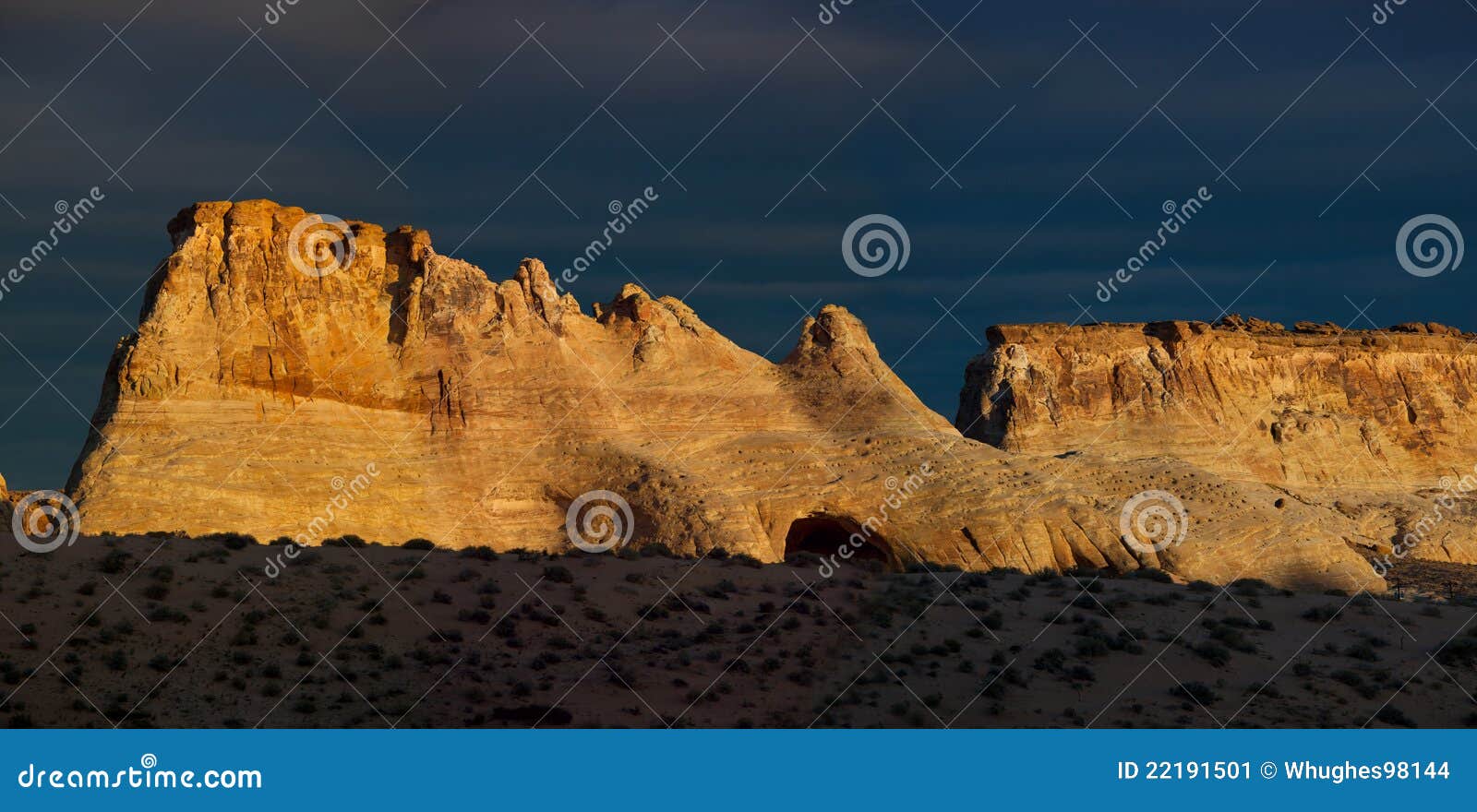 Desert mesa at sunrise stock image. Image of hill, horizon 22191501