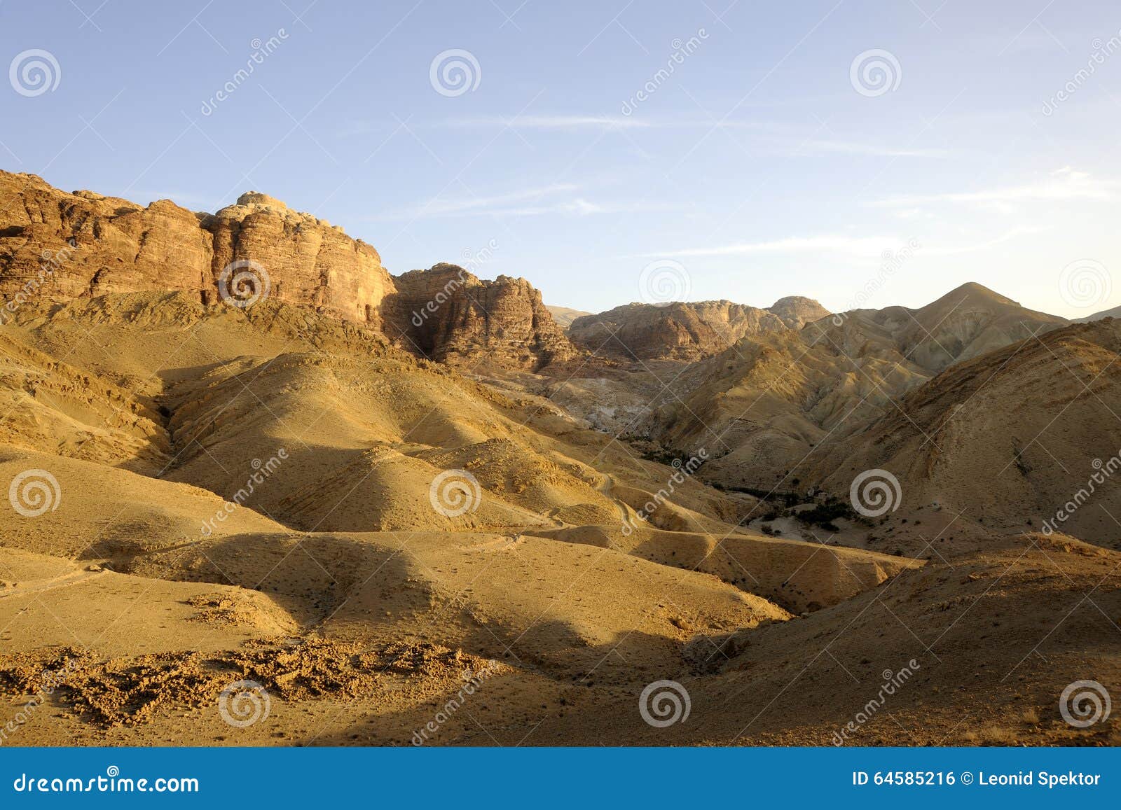 Desert Mountain Landscape, Jordan Stock Photo Image of range, hill