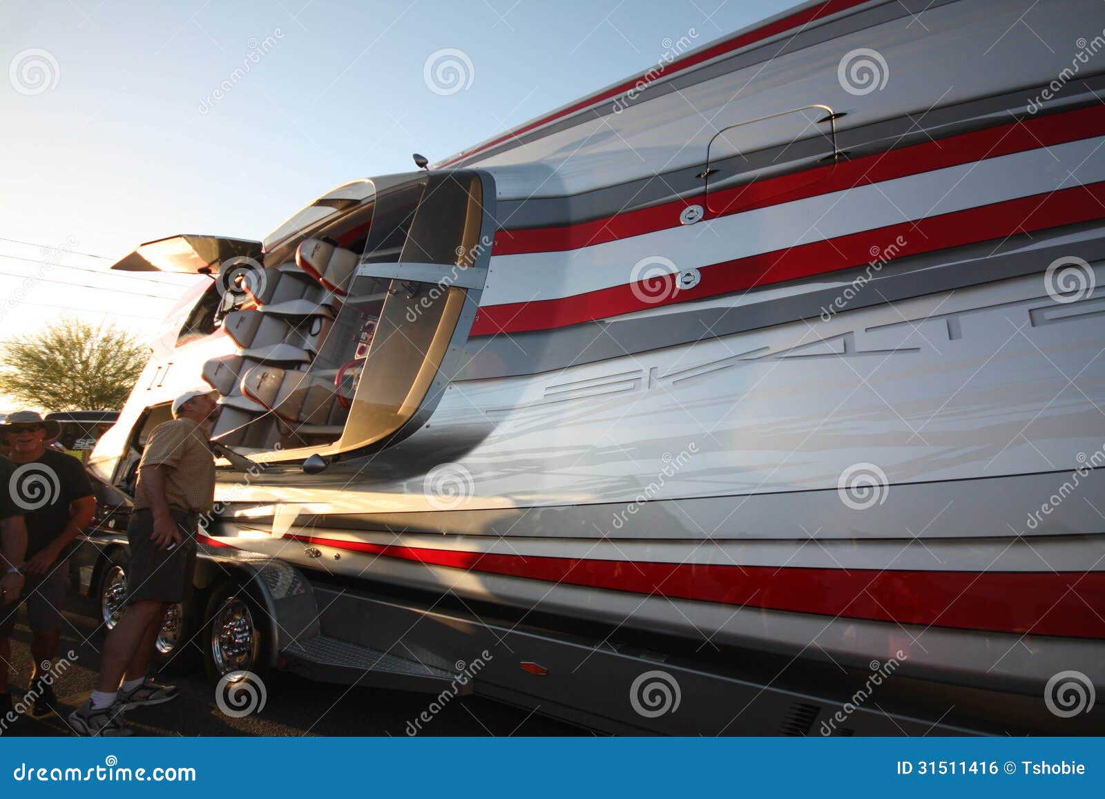  Desert Storm Performance Boating Event Street Party Editorial Photo