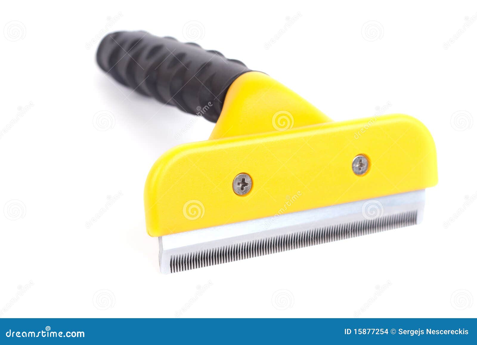 Deshedding tool. stock photo. Image of deshedding, hairstyle 15877254