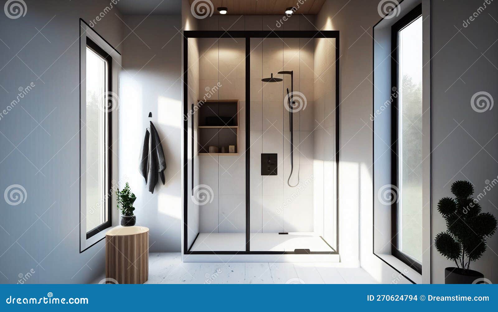 Design. Bathroom with Furniture. Bathroom Interior Stock Photo Image of hand, furniture 270624794