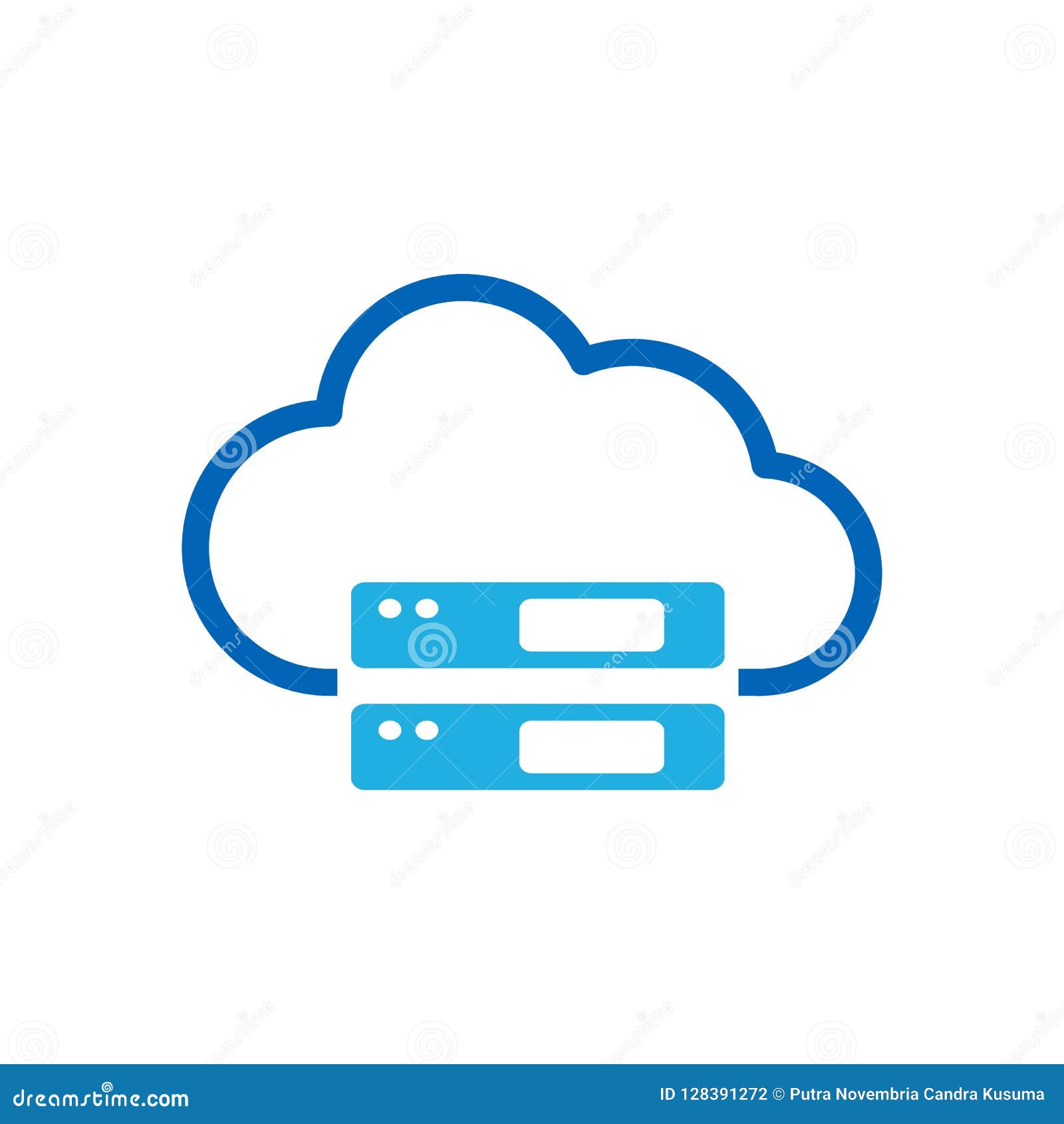 Cloud Server Logo Icon Design Stock Vector Illustration Of Hosting Networking Cloud Server Logo Icon Design Stock Vector Illustration Of Hosting Networking