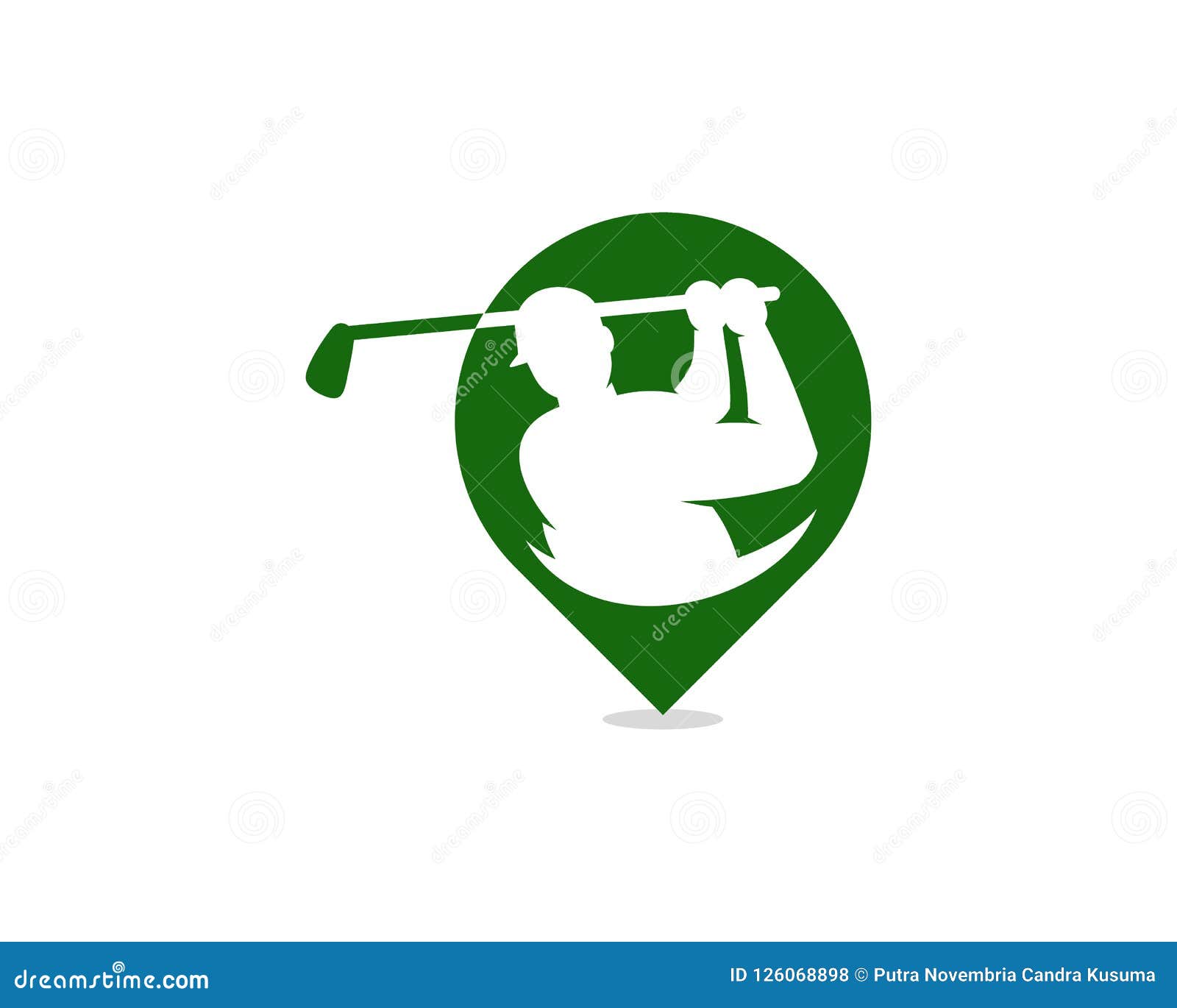 Point Golf Logo Icon Design Stock Vector - Illustration of golf, logo ...